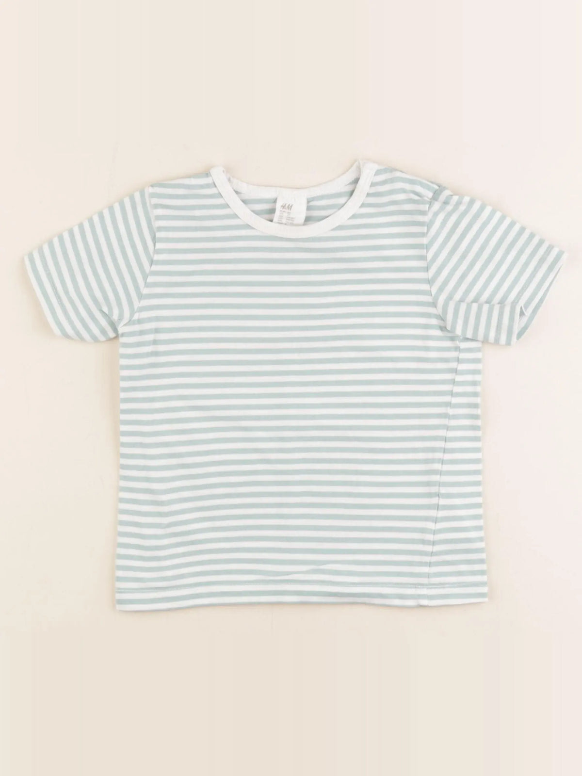 H&M - tee-shirt vert - 2 ans