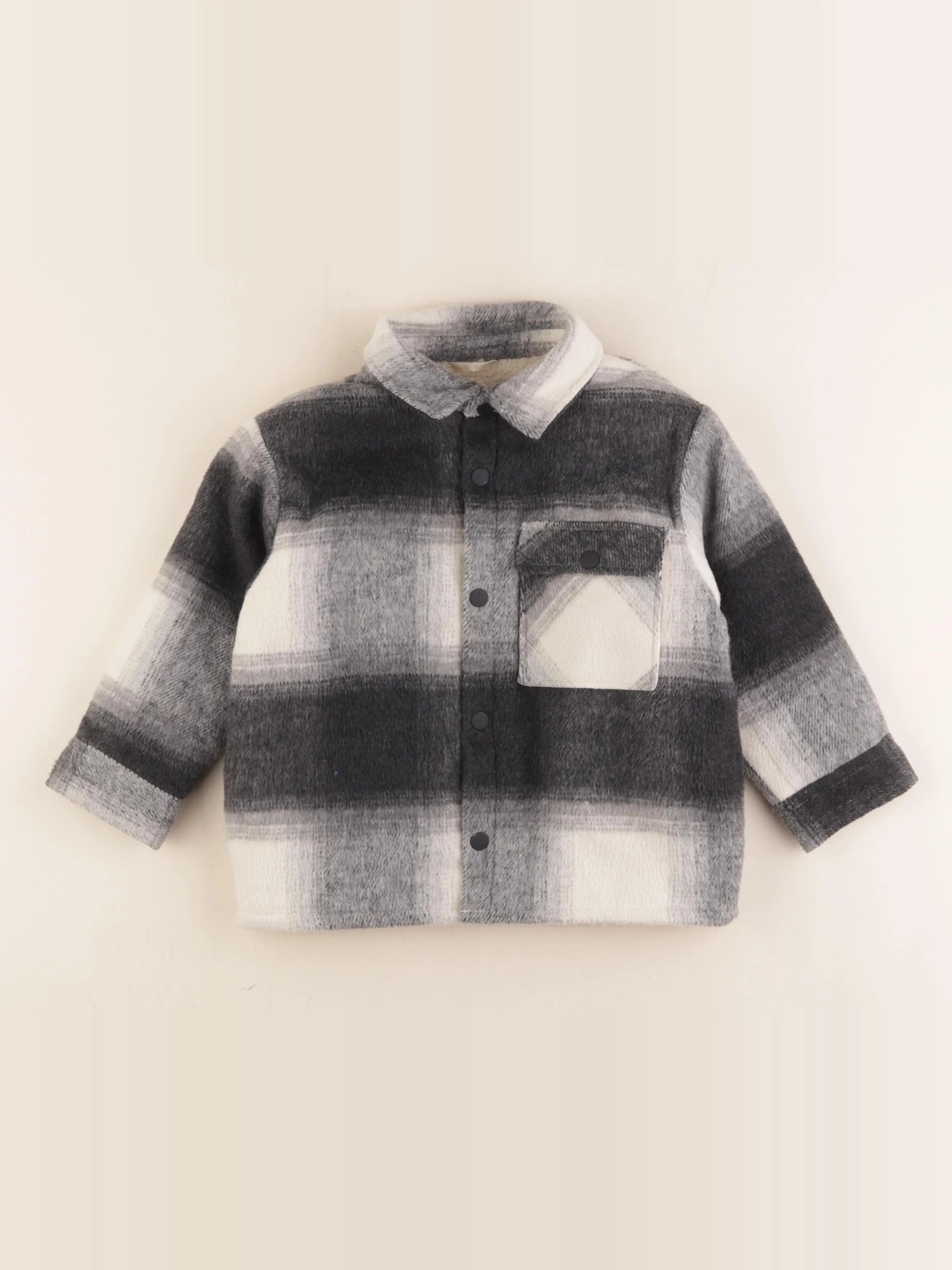 Zara - veste doublé gris - 4 ans
