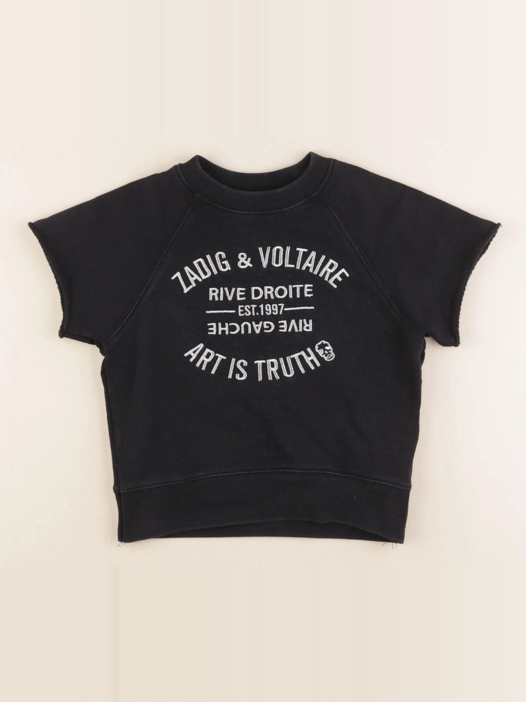 Zadig & Voltaire - sweat noir - 5 ans