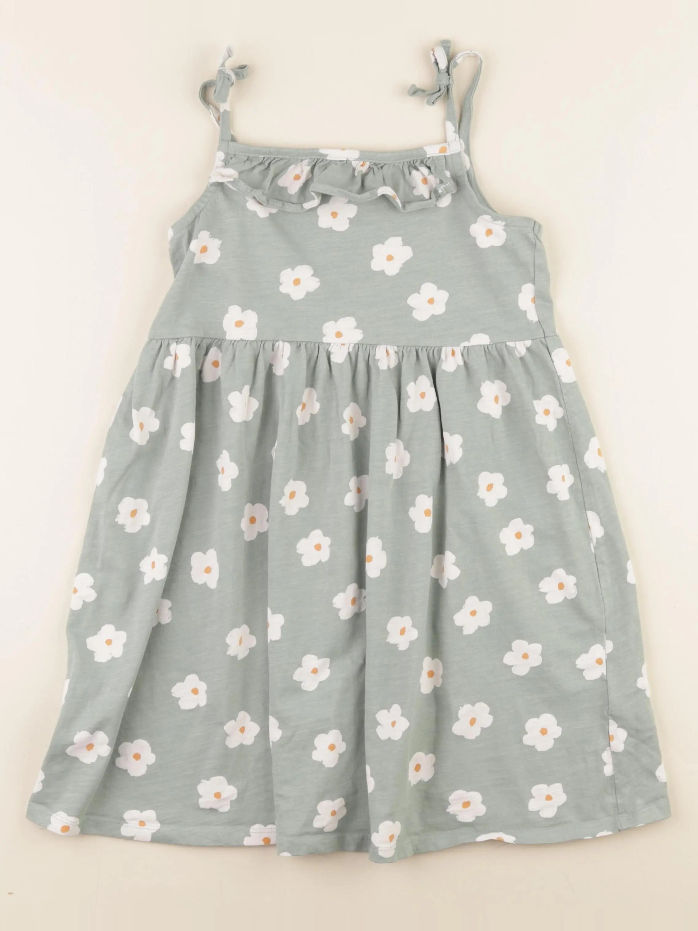 Vertbaudet - robe vert - 10 ans