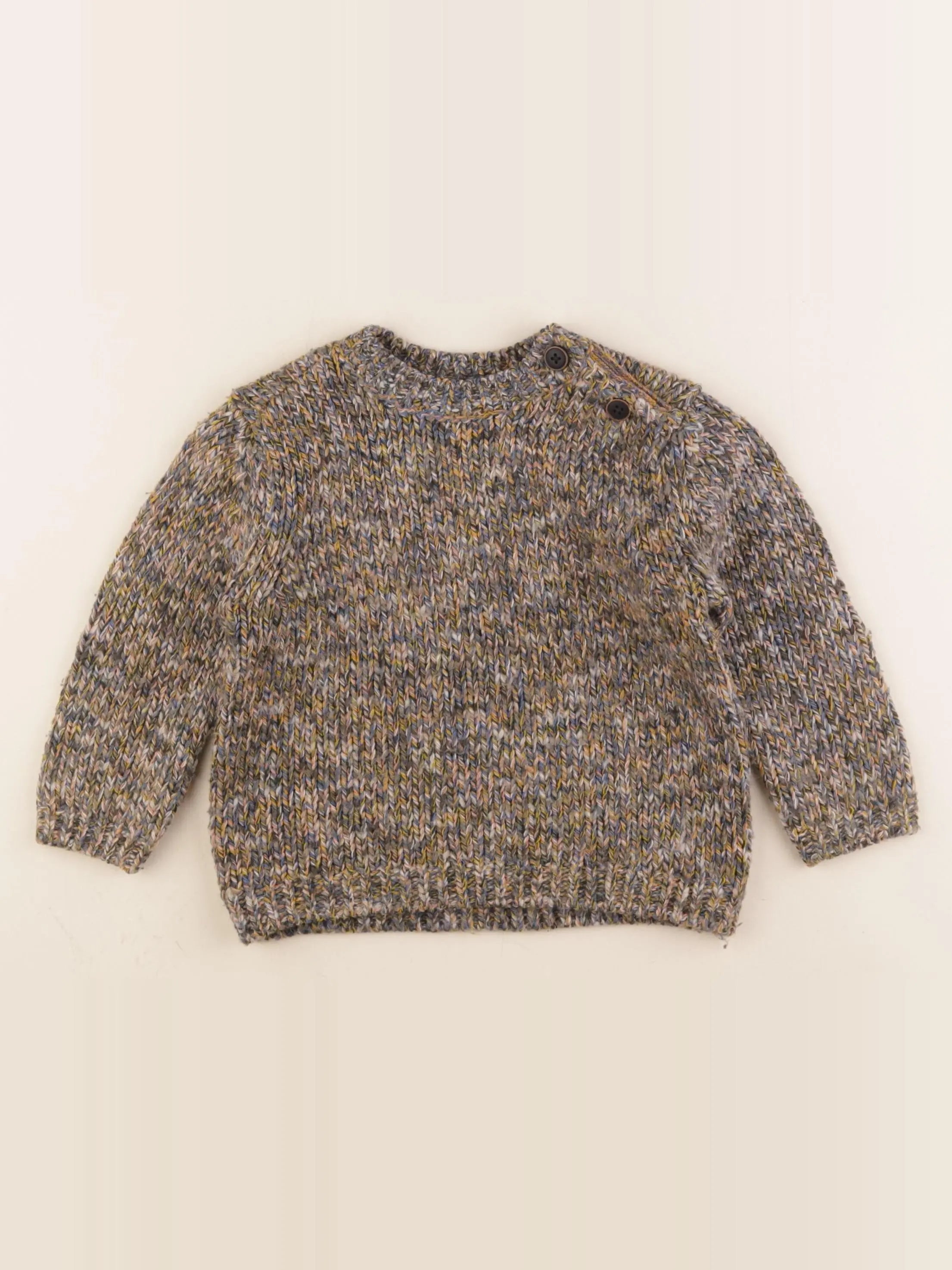 Zara - pull multicolore - 2/3 ans
