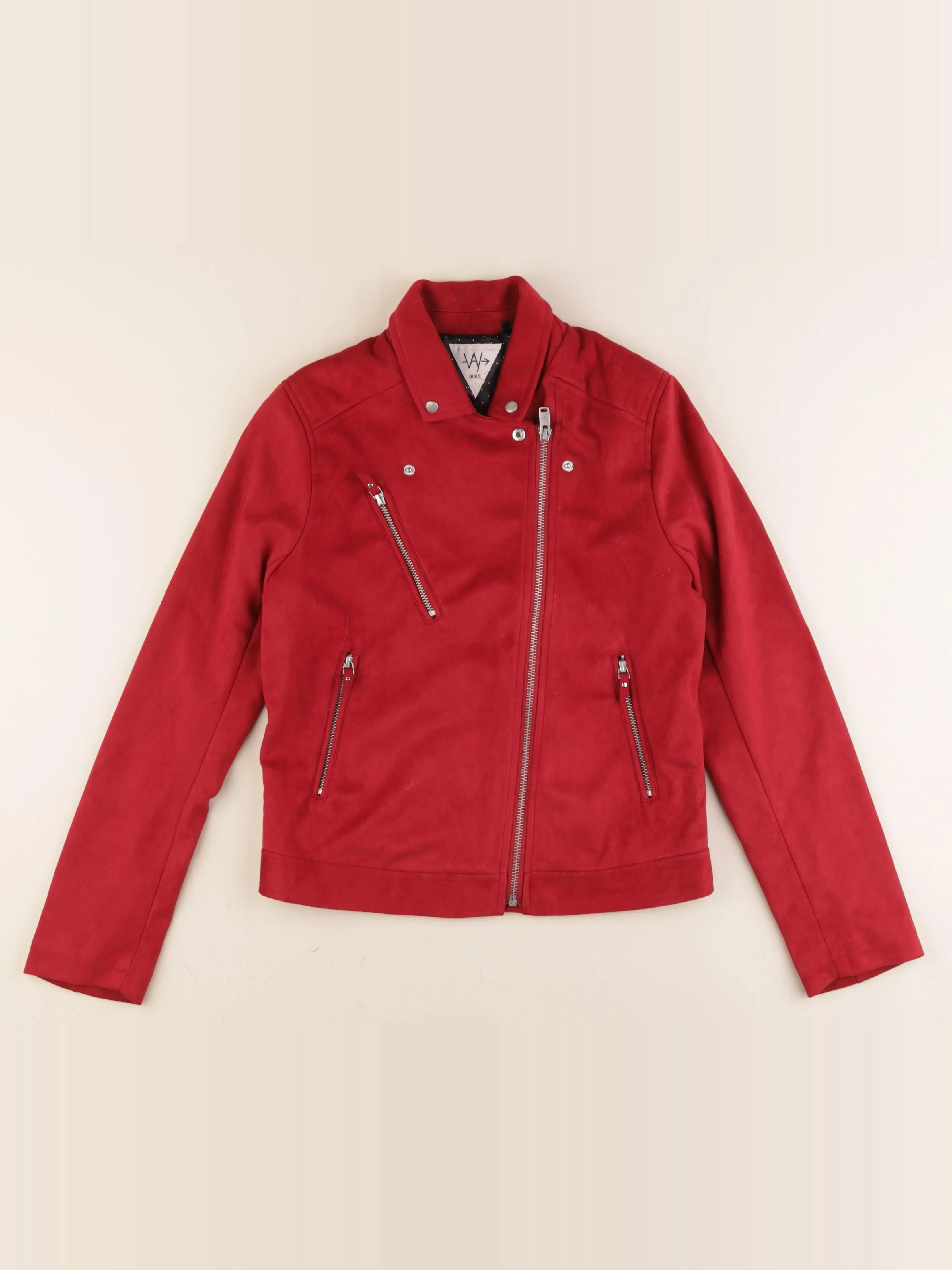 IKKS - veste rouge - 14 ans