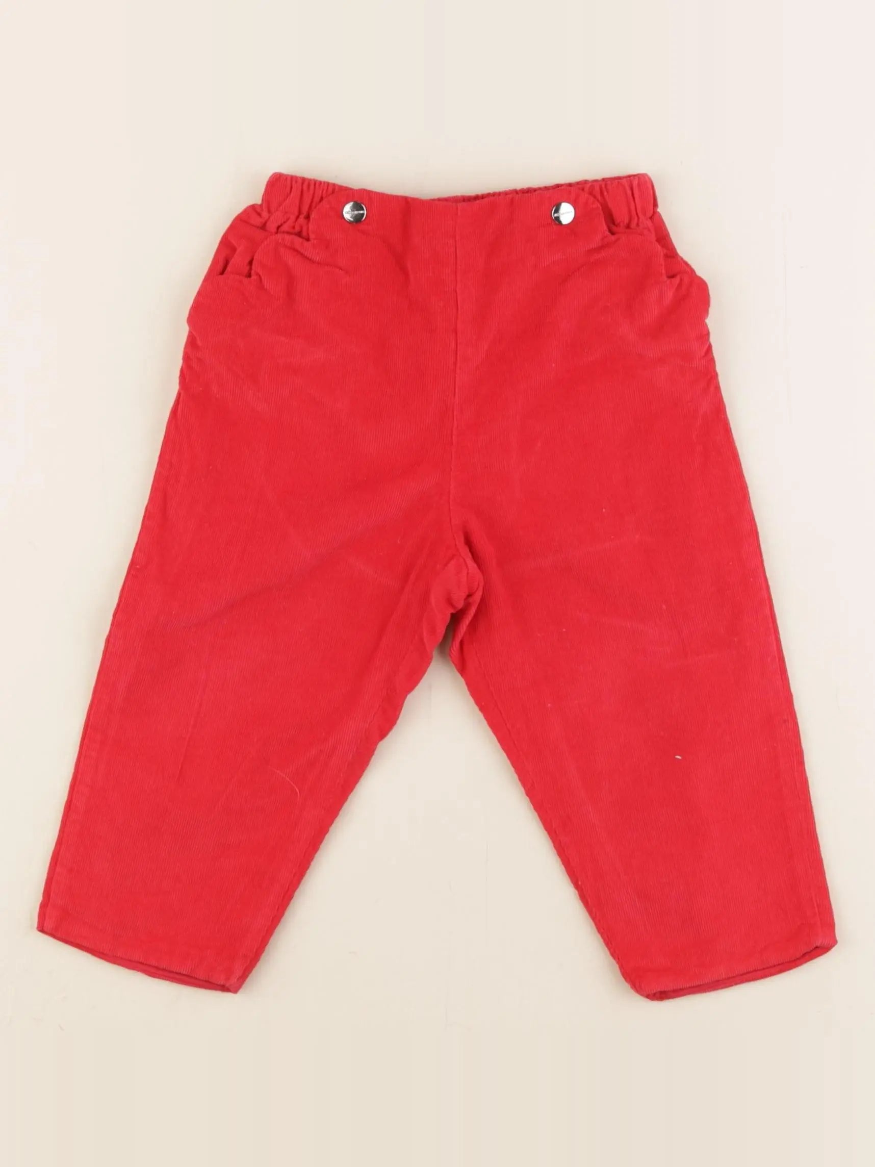 Jacadi - pantalon rouge - 18 mois