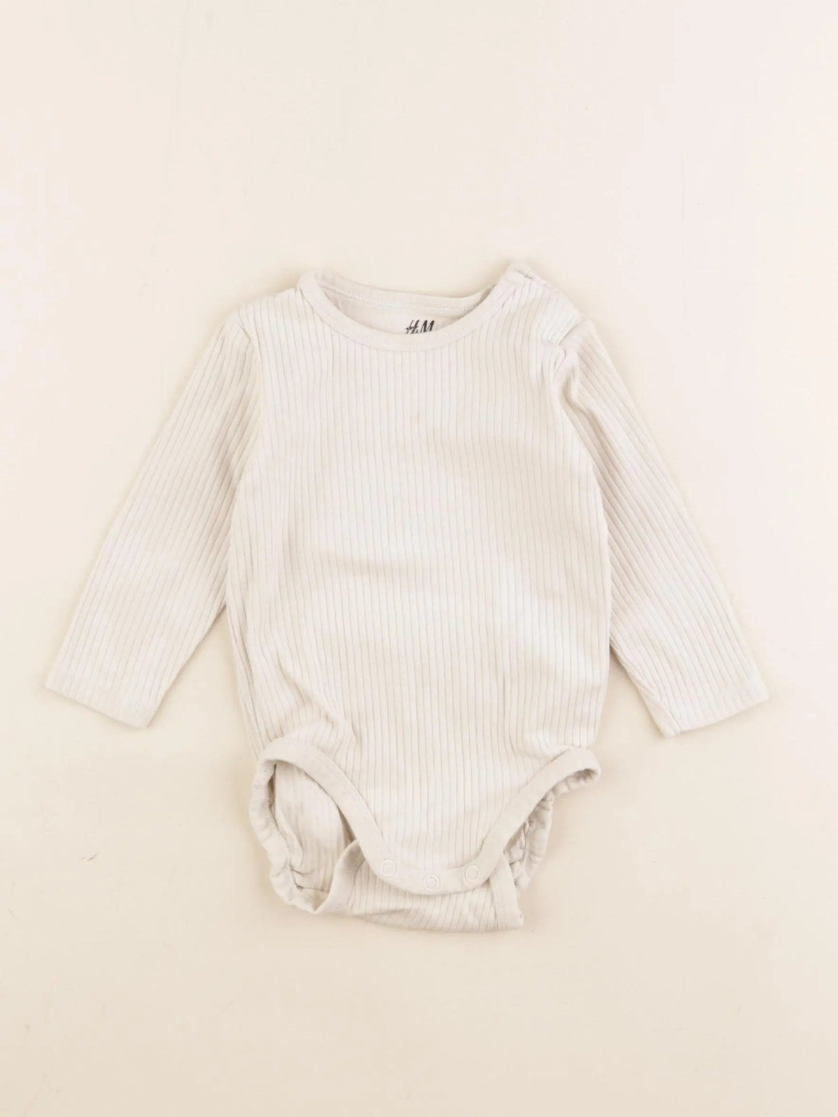 H&M - body blanc - 6 mois