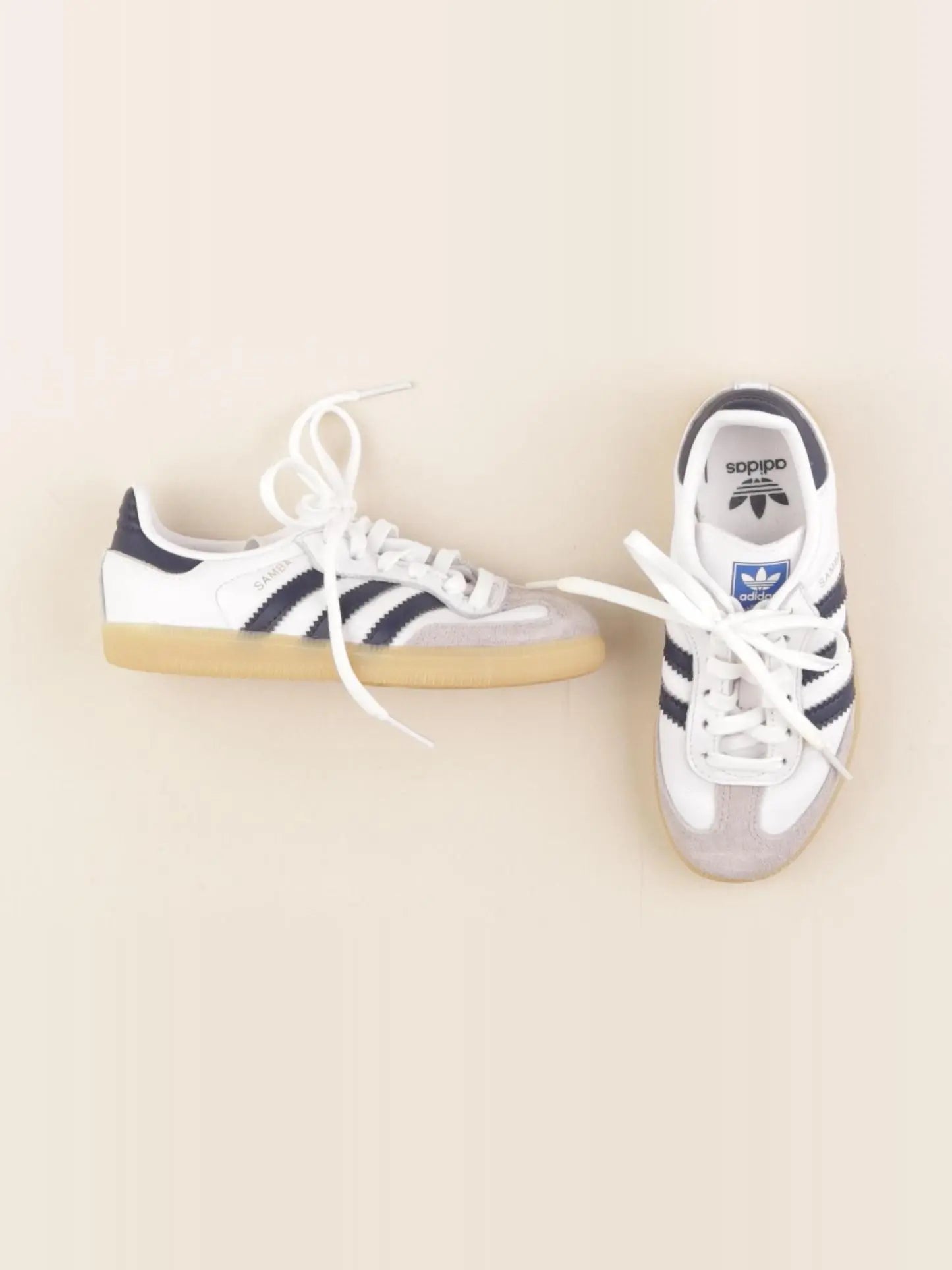 Adidas - baskets blanc - pointure 28
