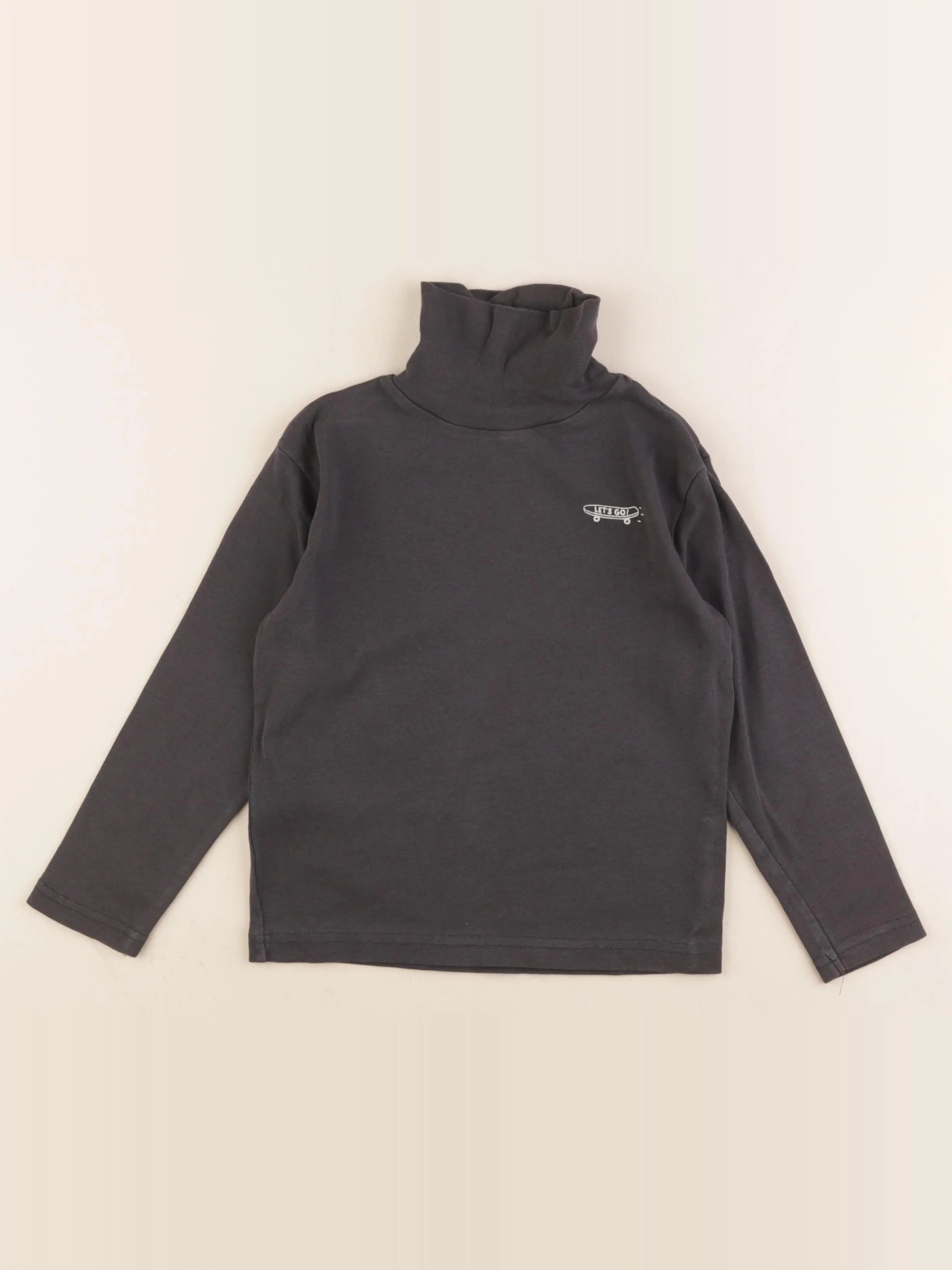 Vertbaudet - sous-pull noir - 6 ans