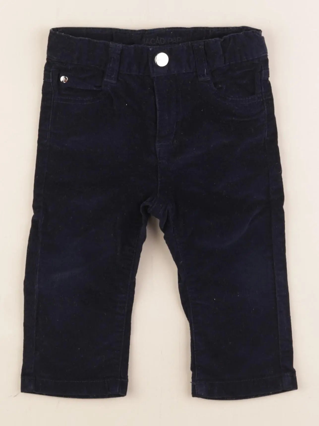 Jacadi - pantalon bleu - 12 mois