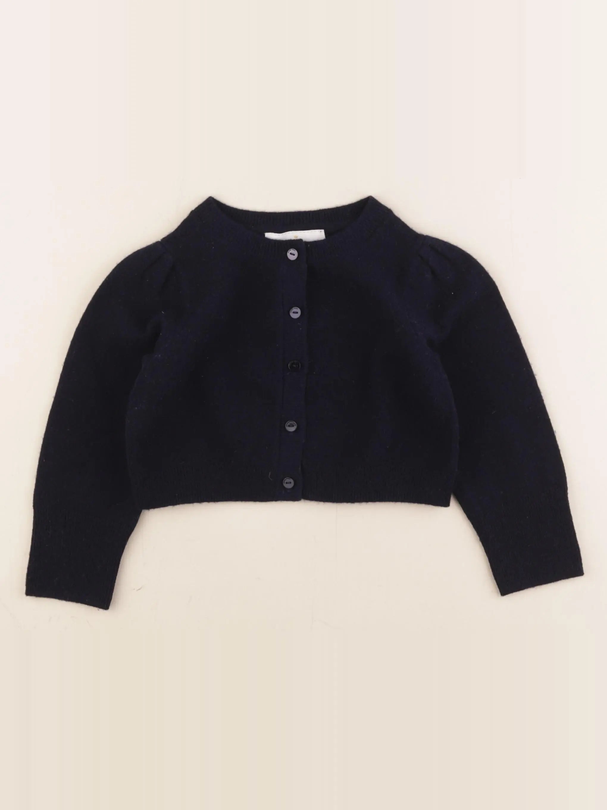 Jacadi - gilet bleu - 36 mois