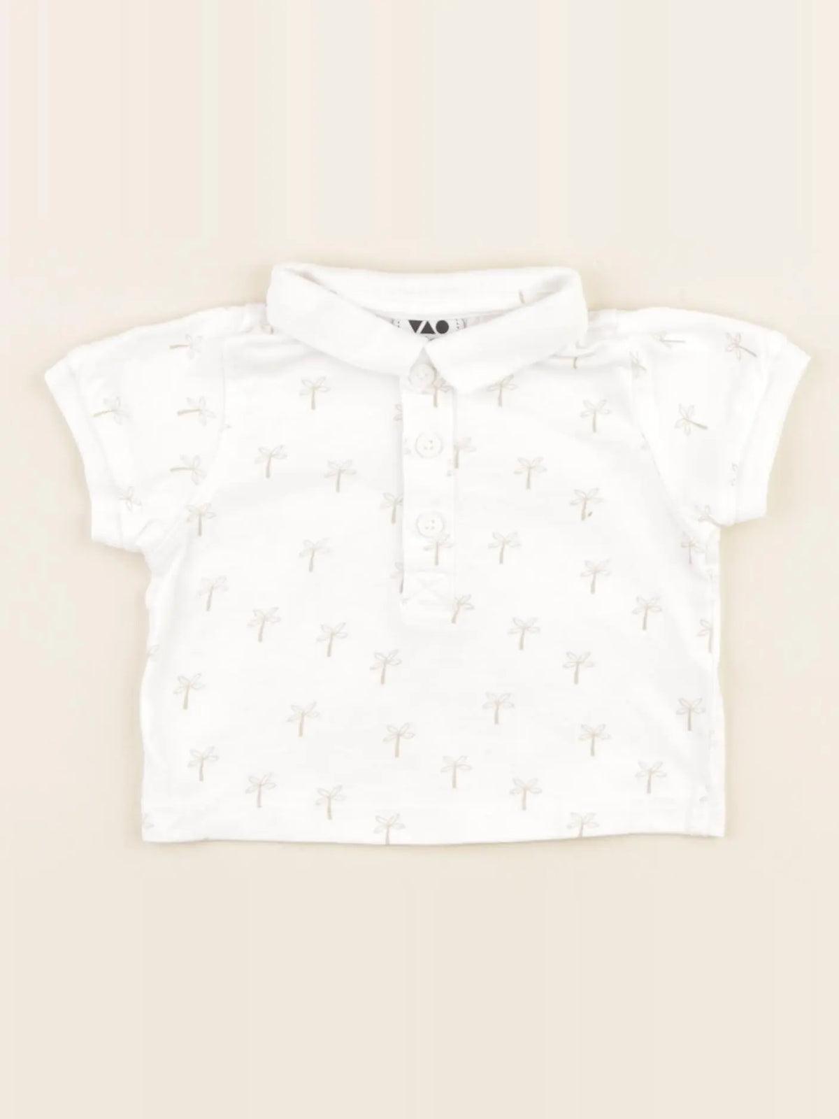 Tape à l'oeil - polo blanc - 3 mois