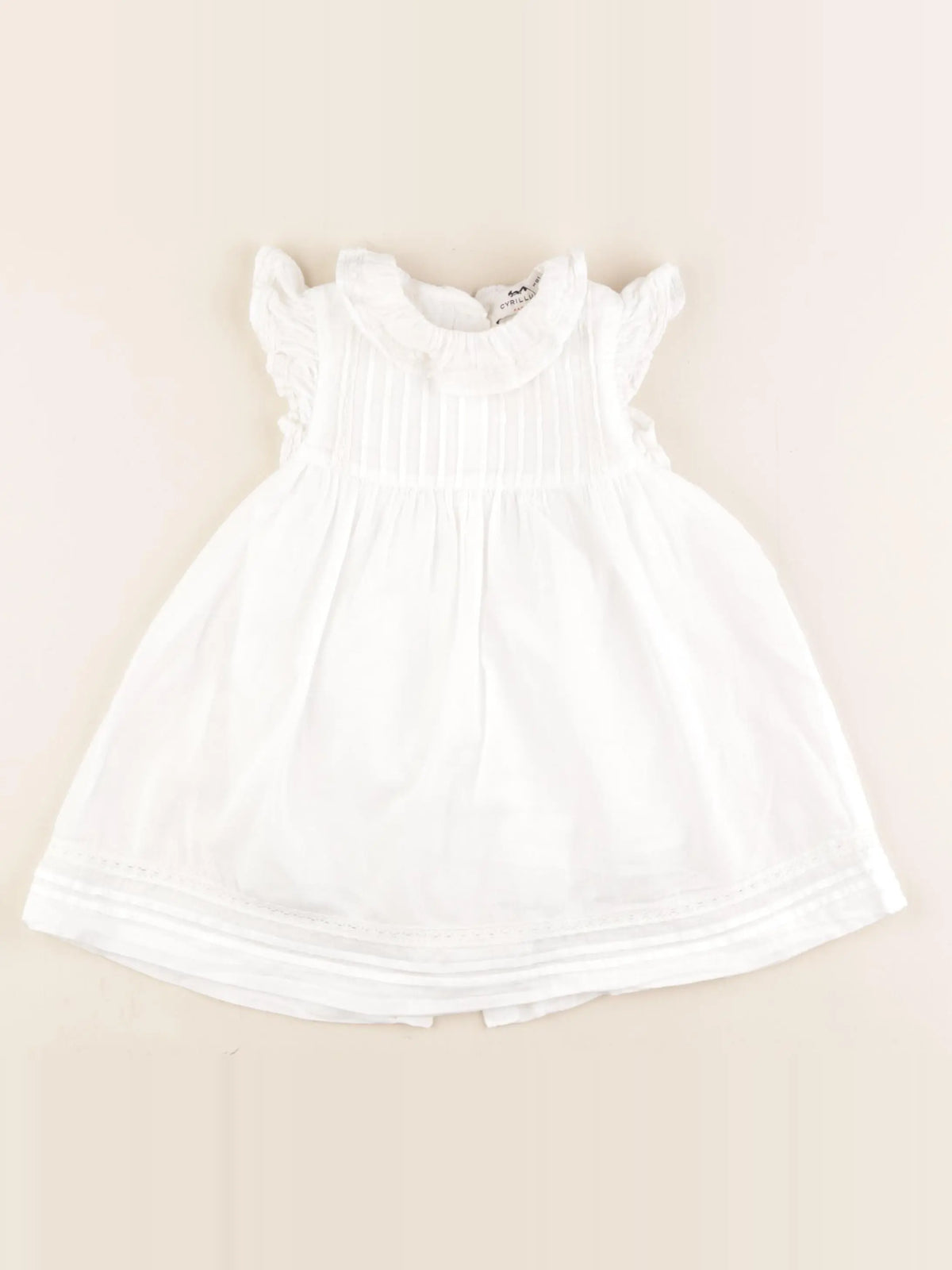Cyrillus - robe blanc - 18 mois