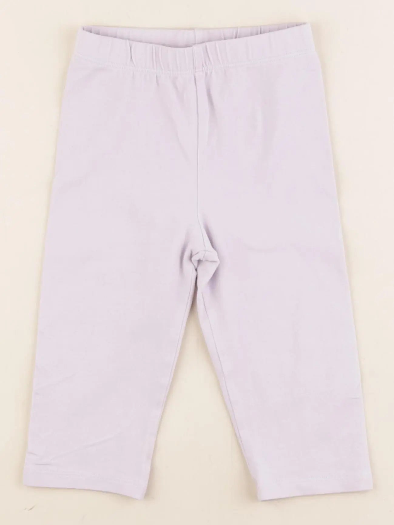 Vertbaudet - legging court violet - 4 ans