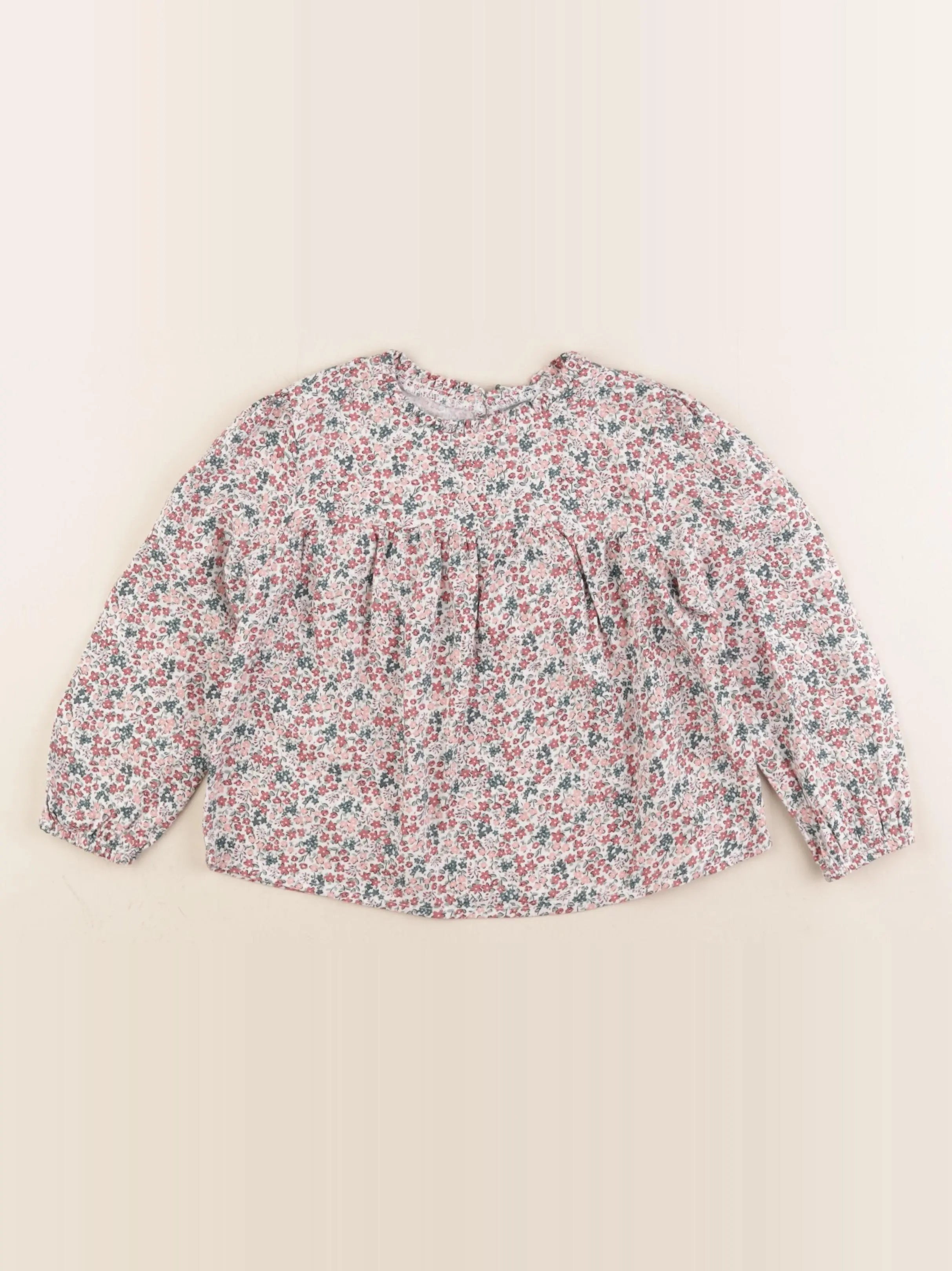 Vertbaudet - blouse multicolore - 4 ans