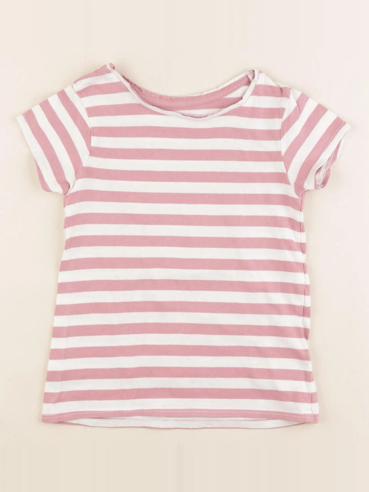 Vertbaudet - tee-shirt rose - 5 ans