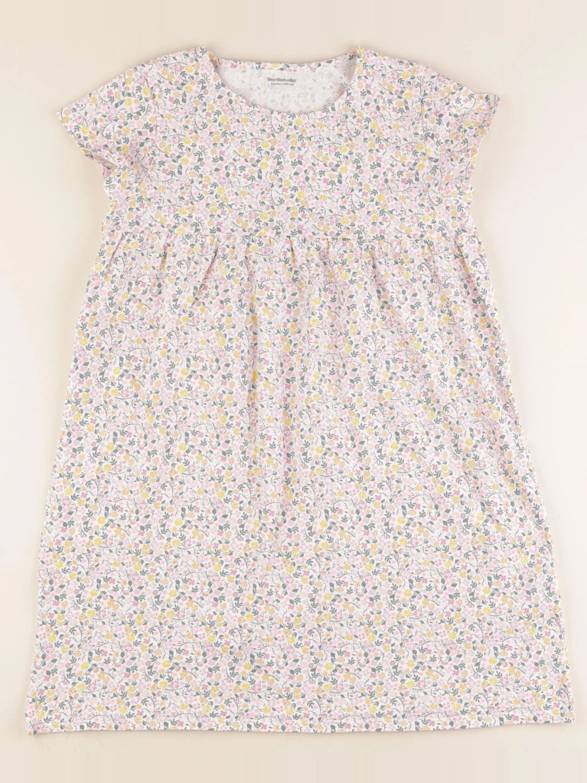 Vertbaudet - robe multicolore - 10 ans