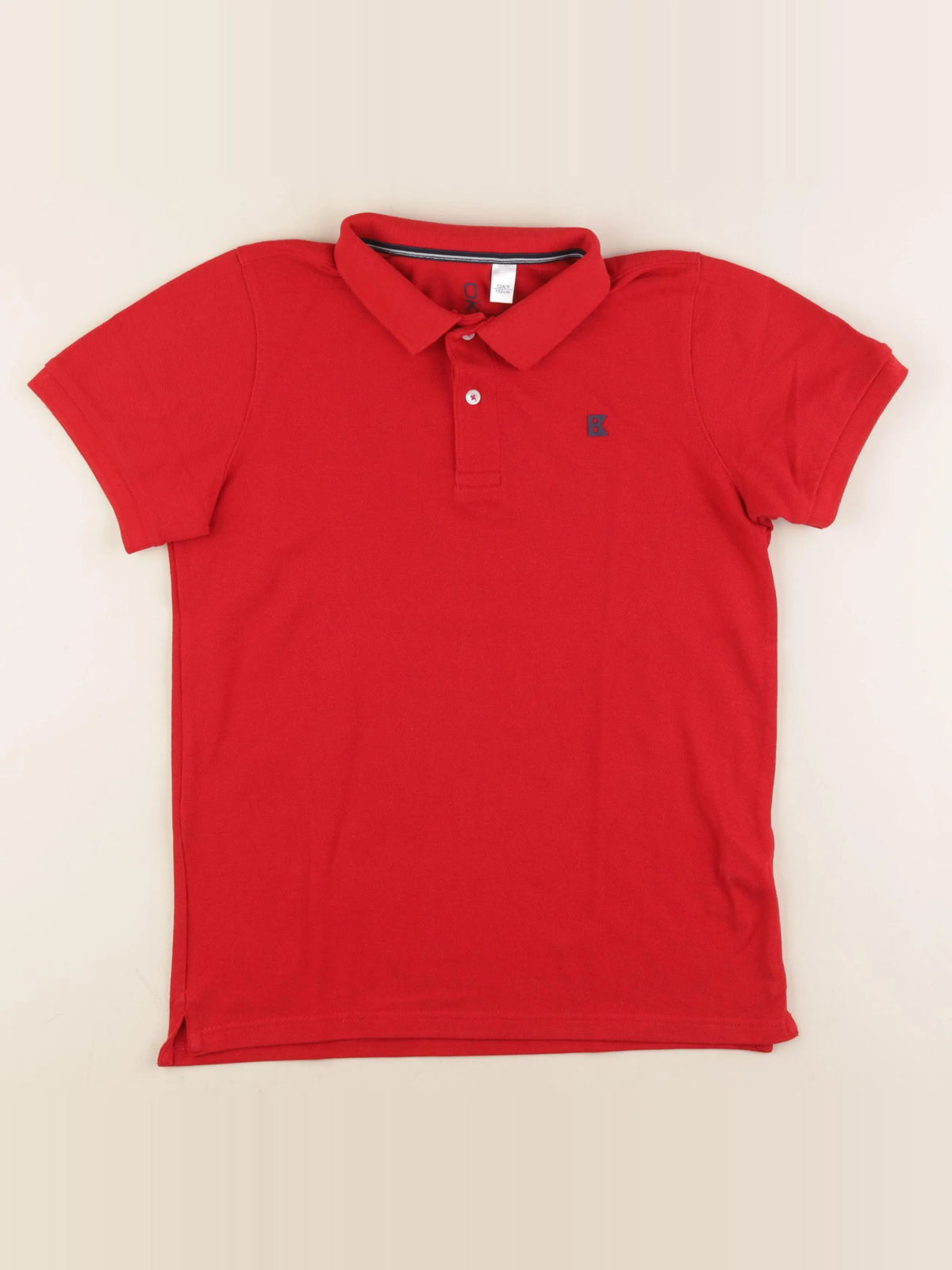 Okaidi - polo rouge - 12 ans