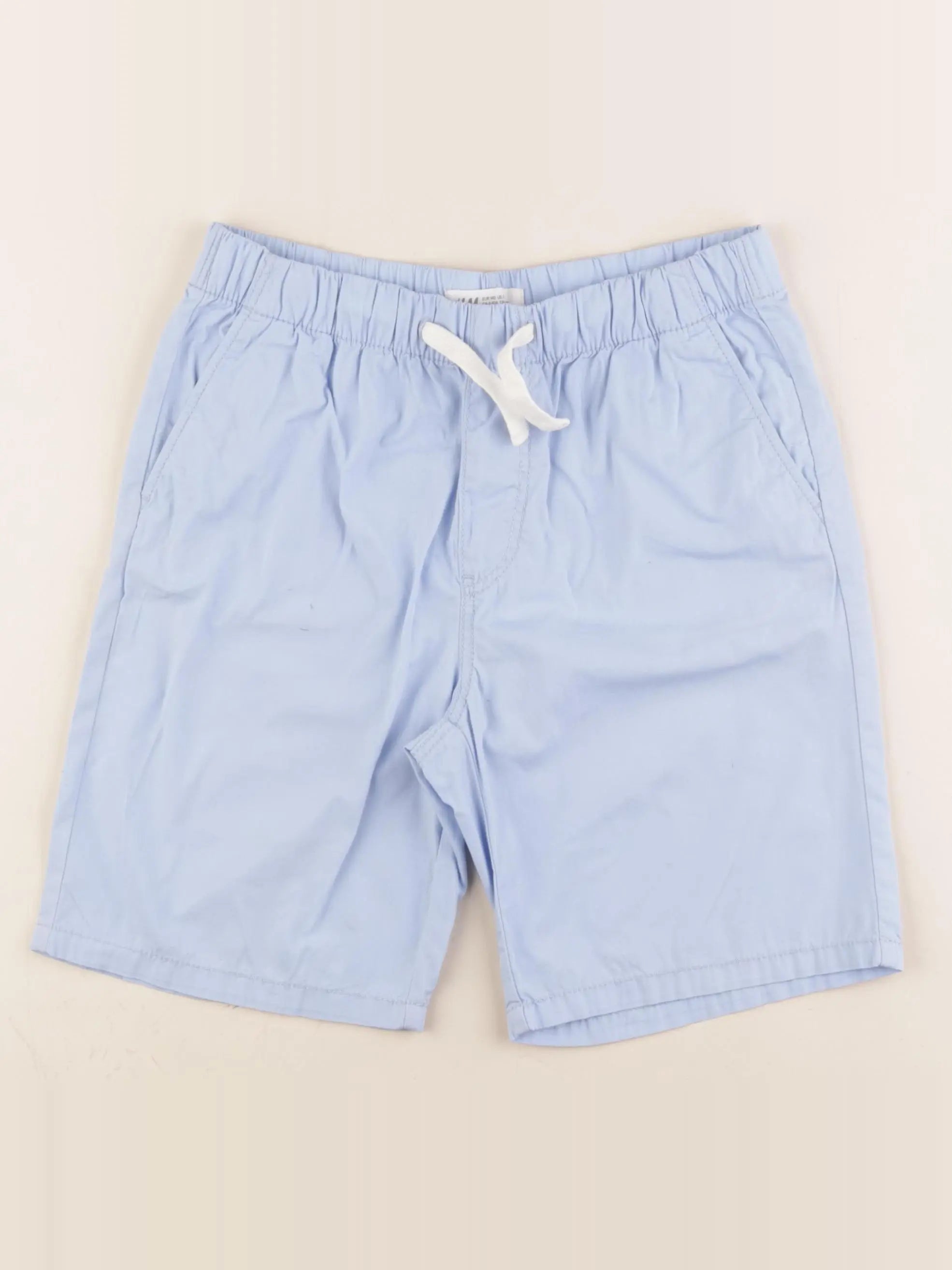 H&M - short bleu - 9/10 ans