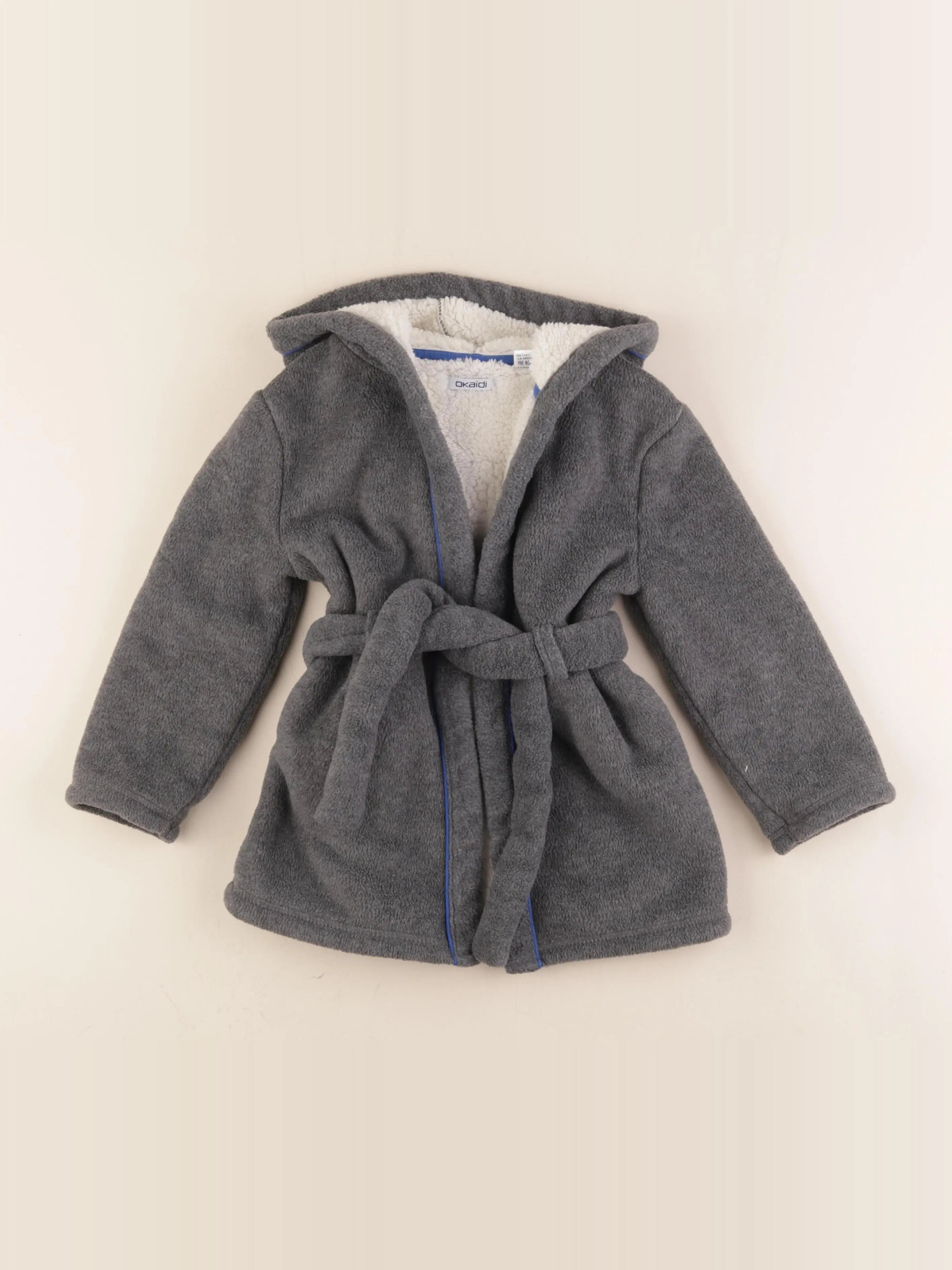 Okaidi - robe de chambre gris - 4 ans
