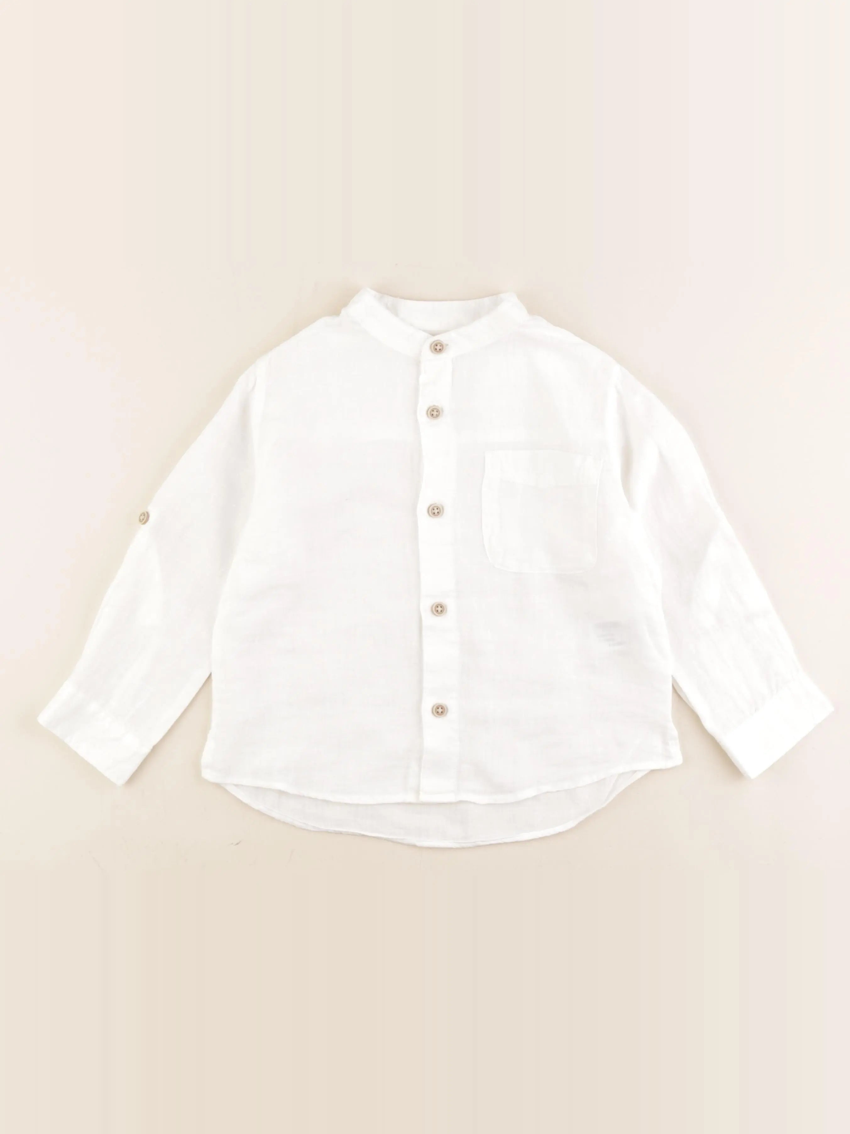 Zara - chemise blanc - 4 ans