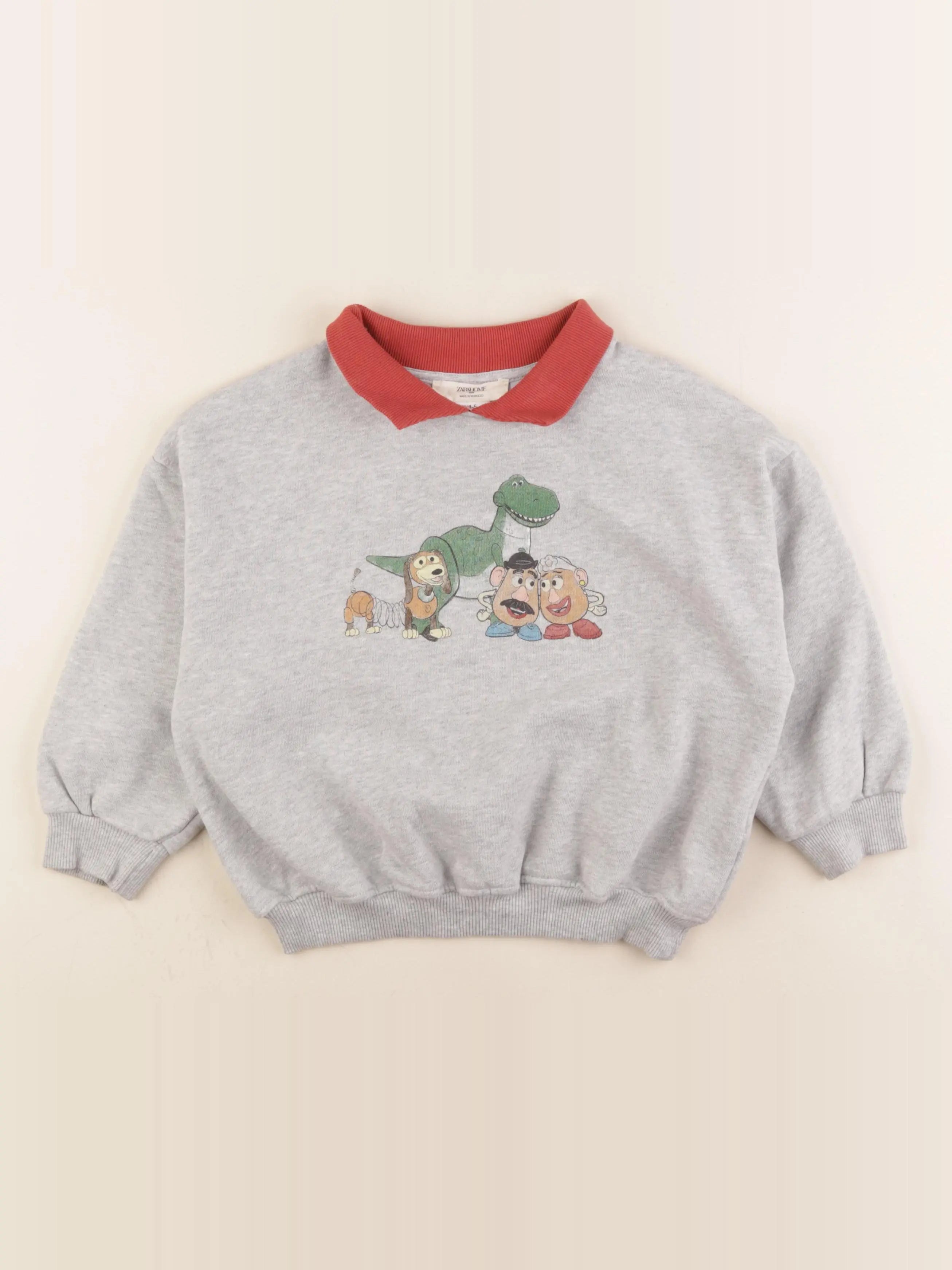 Zara - sweat gris - 4/5 ans