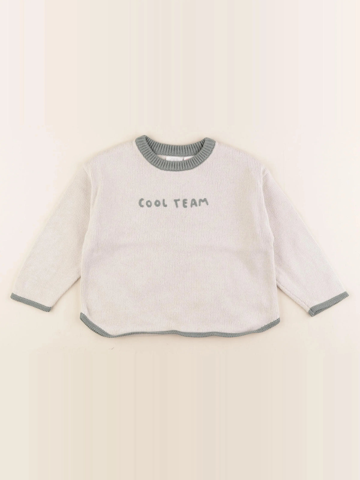 Zara - pull beige - 3/4 ans