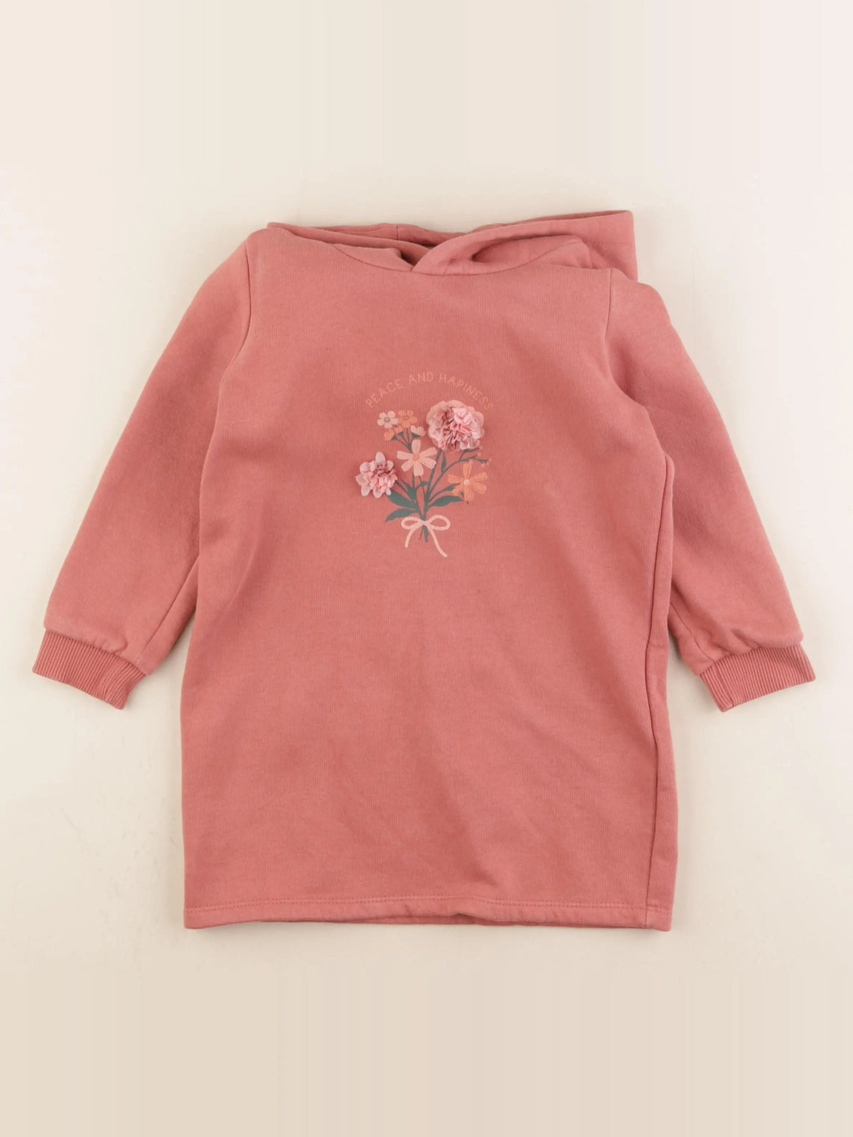 Vertbaudet - robe rose - 4 ans
