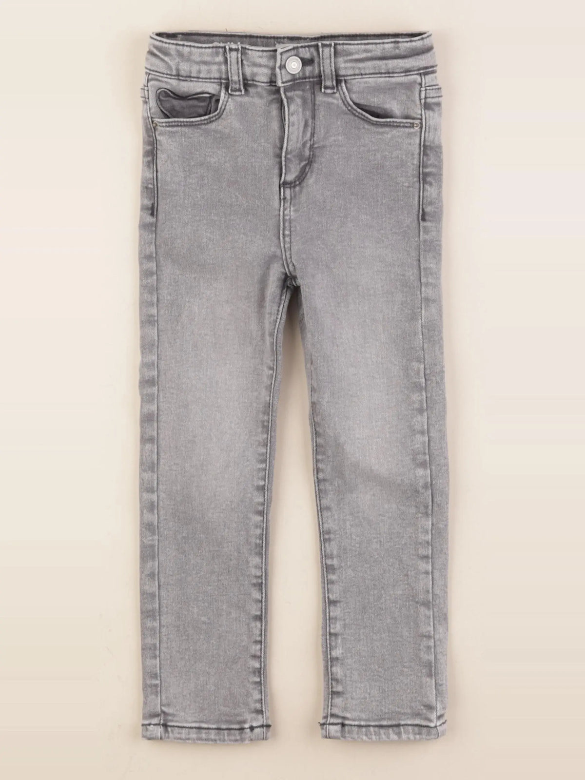 Vertbaudet - jean gris - 4 ans