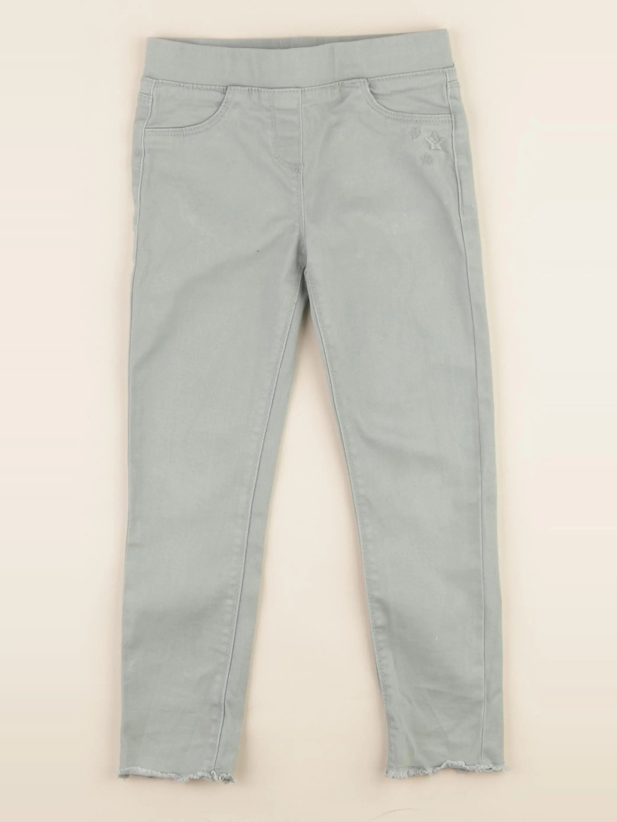 Vertbaudet - jegging vert - 6 ans