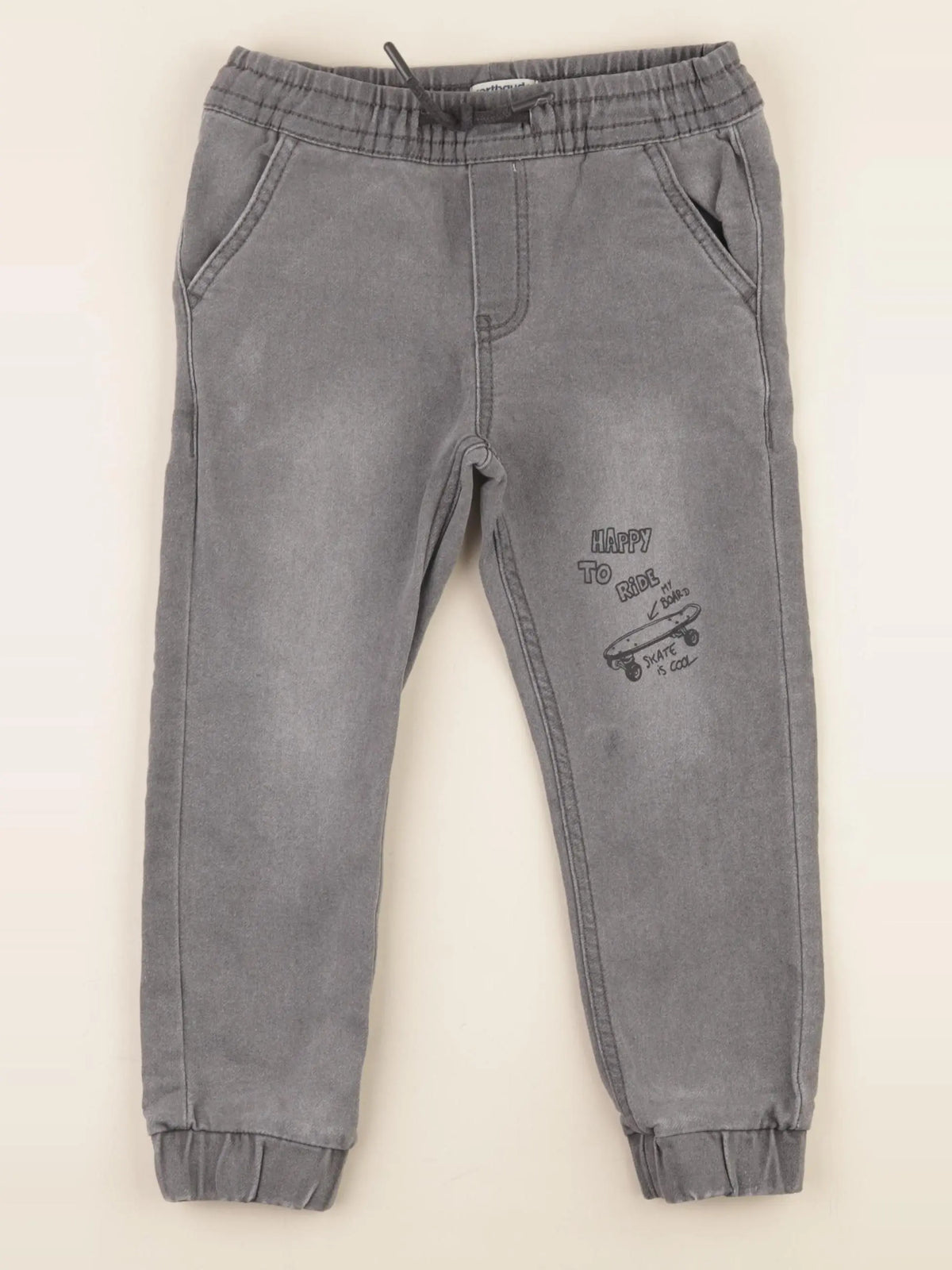 Vertbaudet - jean gris - 5 ans