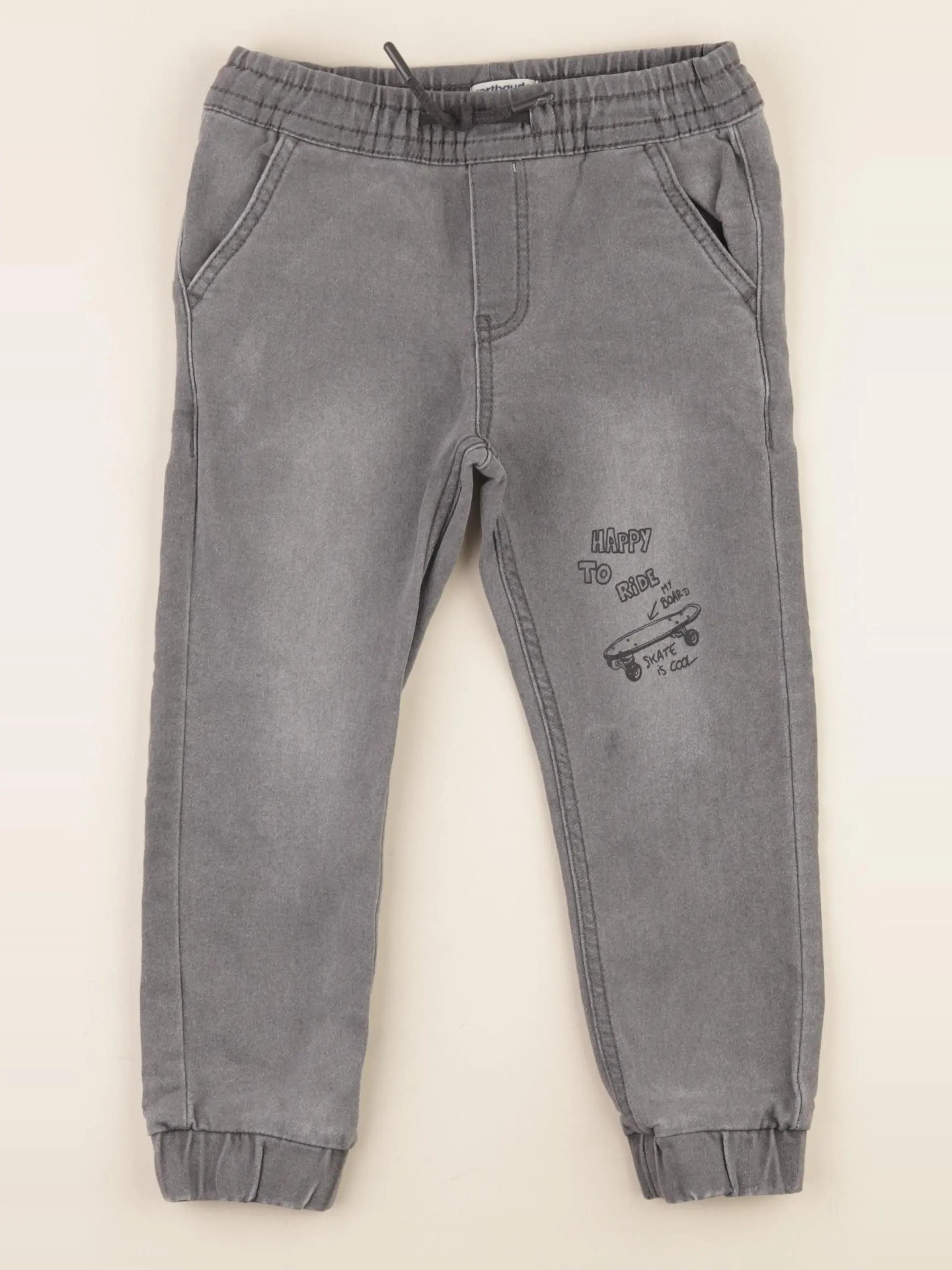 Vertbaudet - jean gris - 5 ans