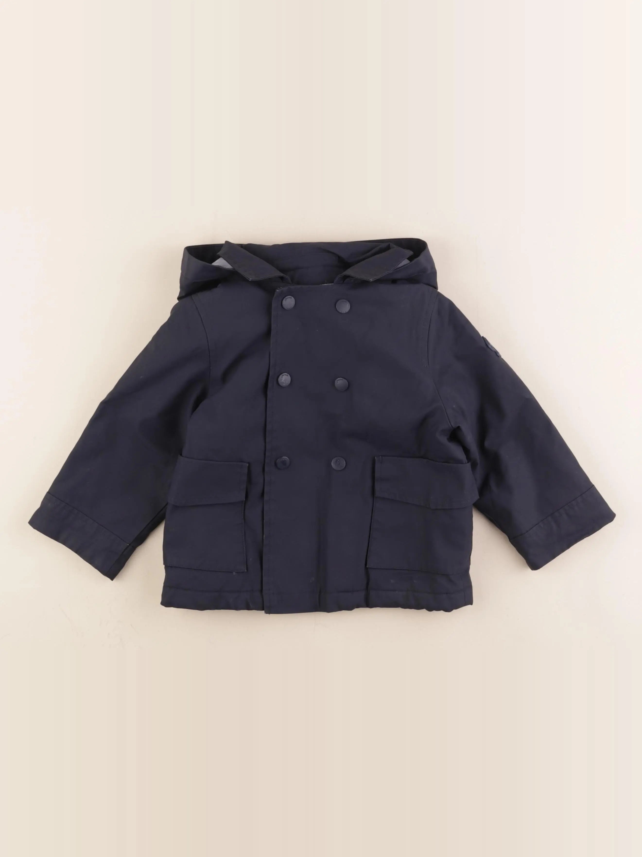 Jacadi - imperméable bleu - 36 mois