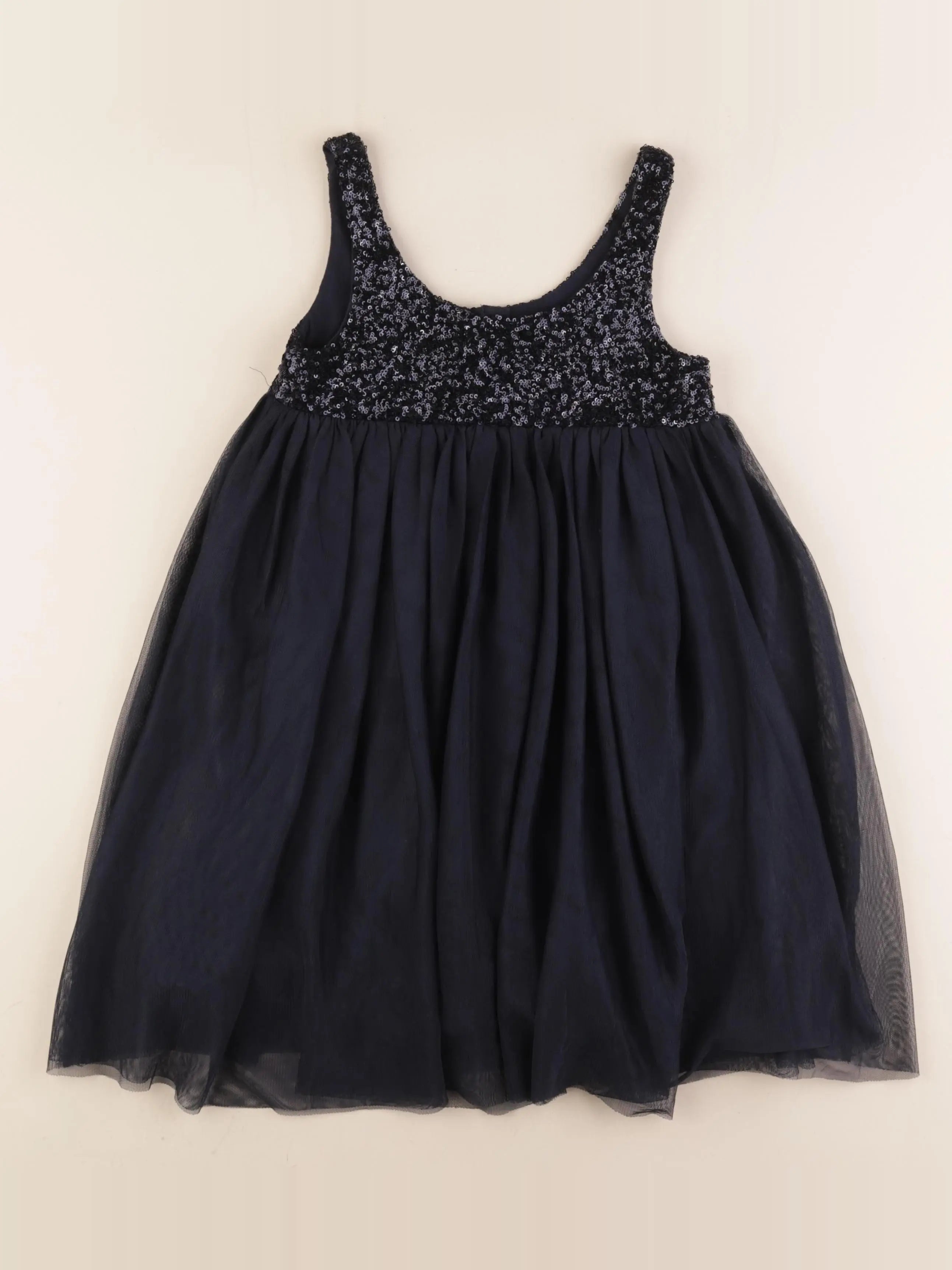 Monoprix - robe bleu - 6 ans