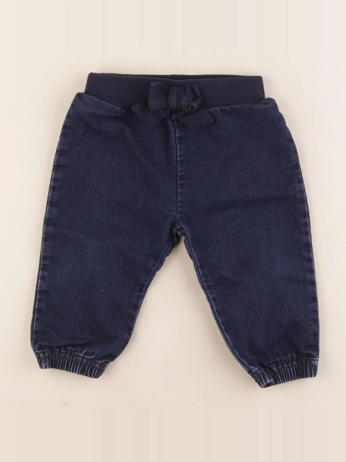 Petit Bateau - jean bleu - 12 mois