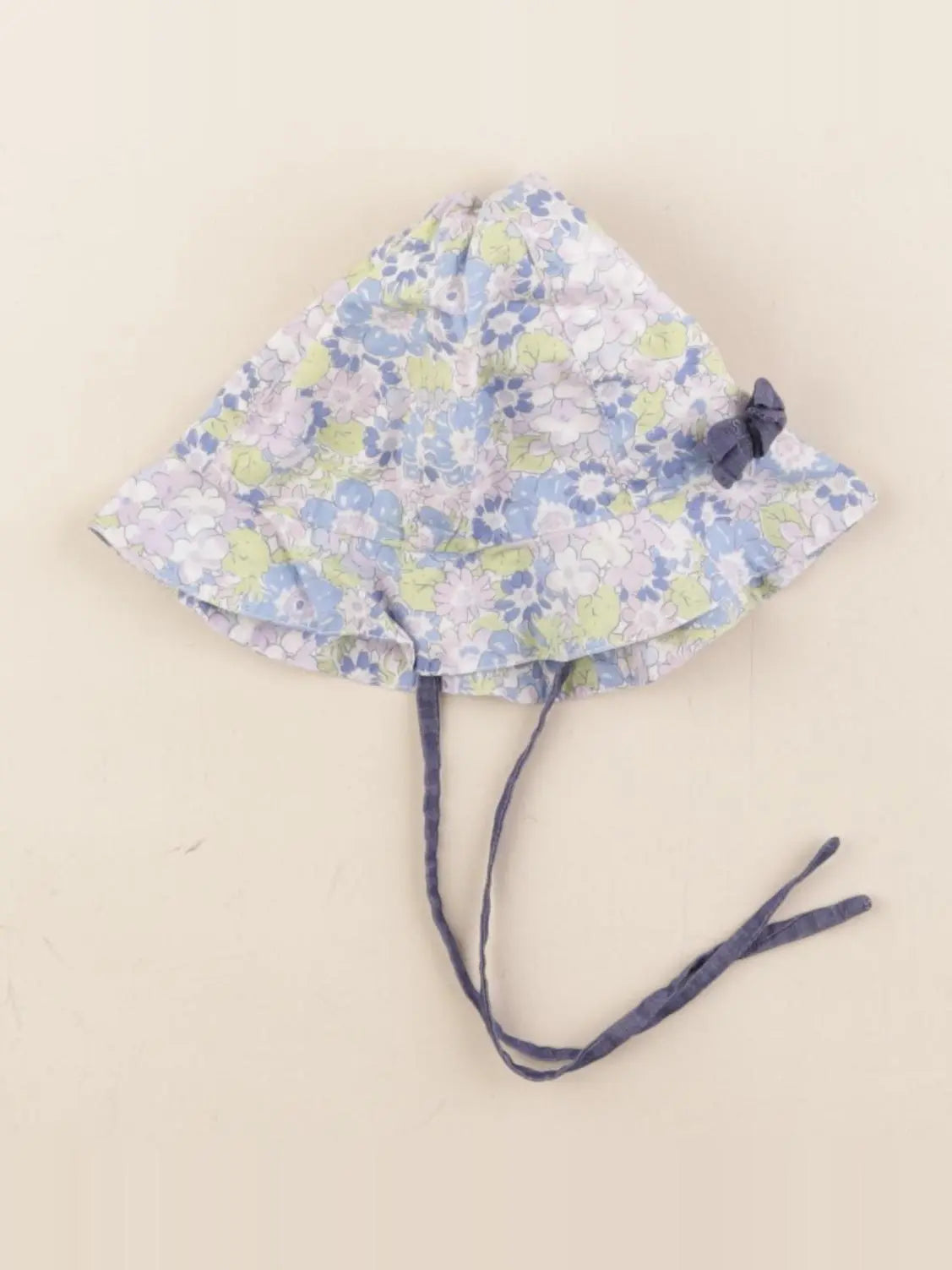 Jacadi - chapeau liberty bleu - 3/6 mois