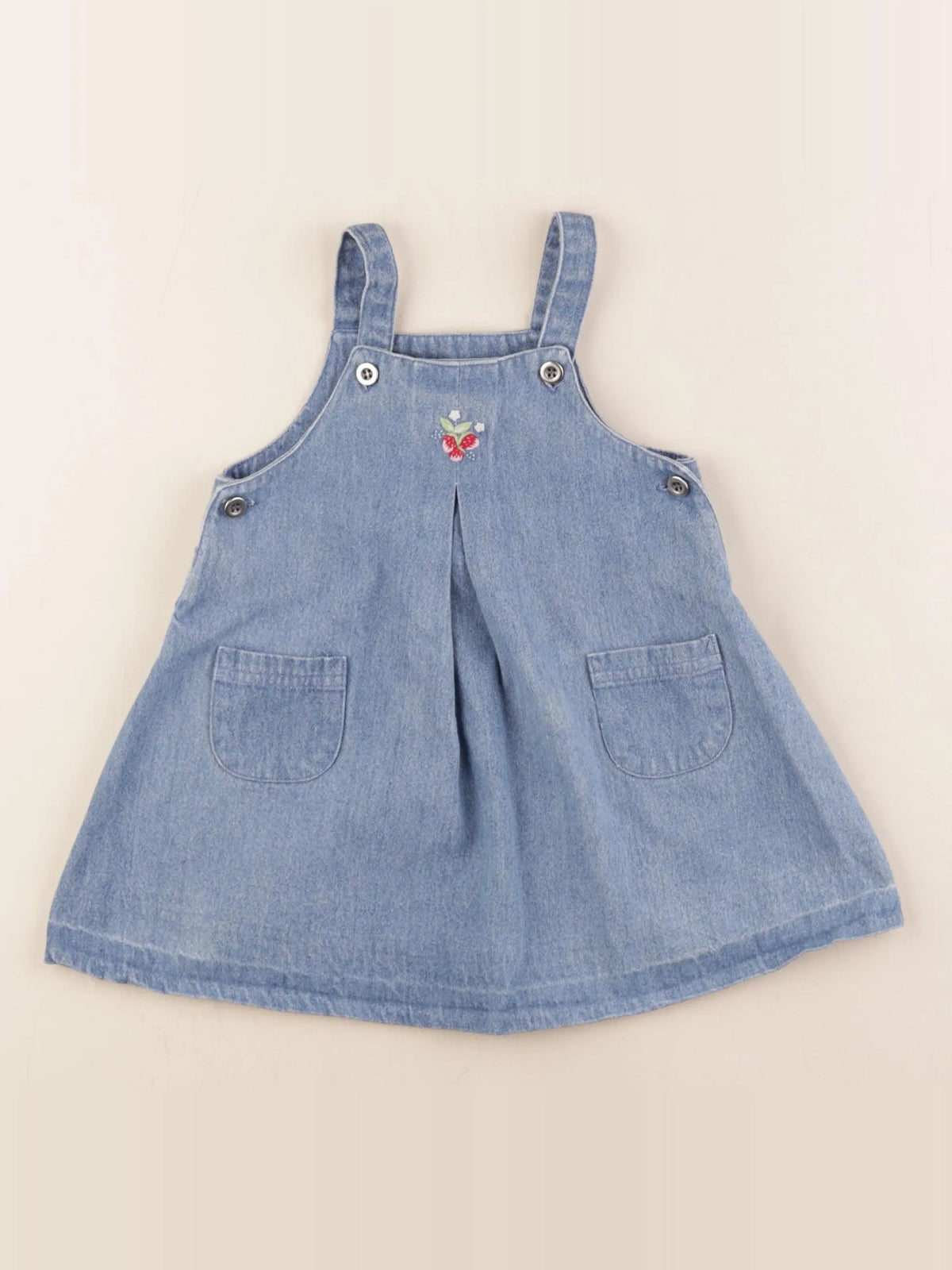 Jacadi - robe bleu - 12 mois