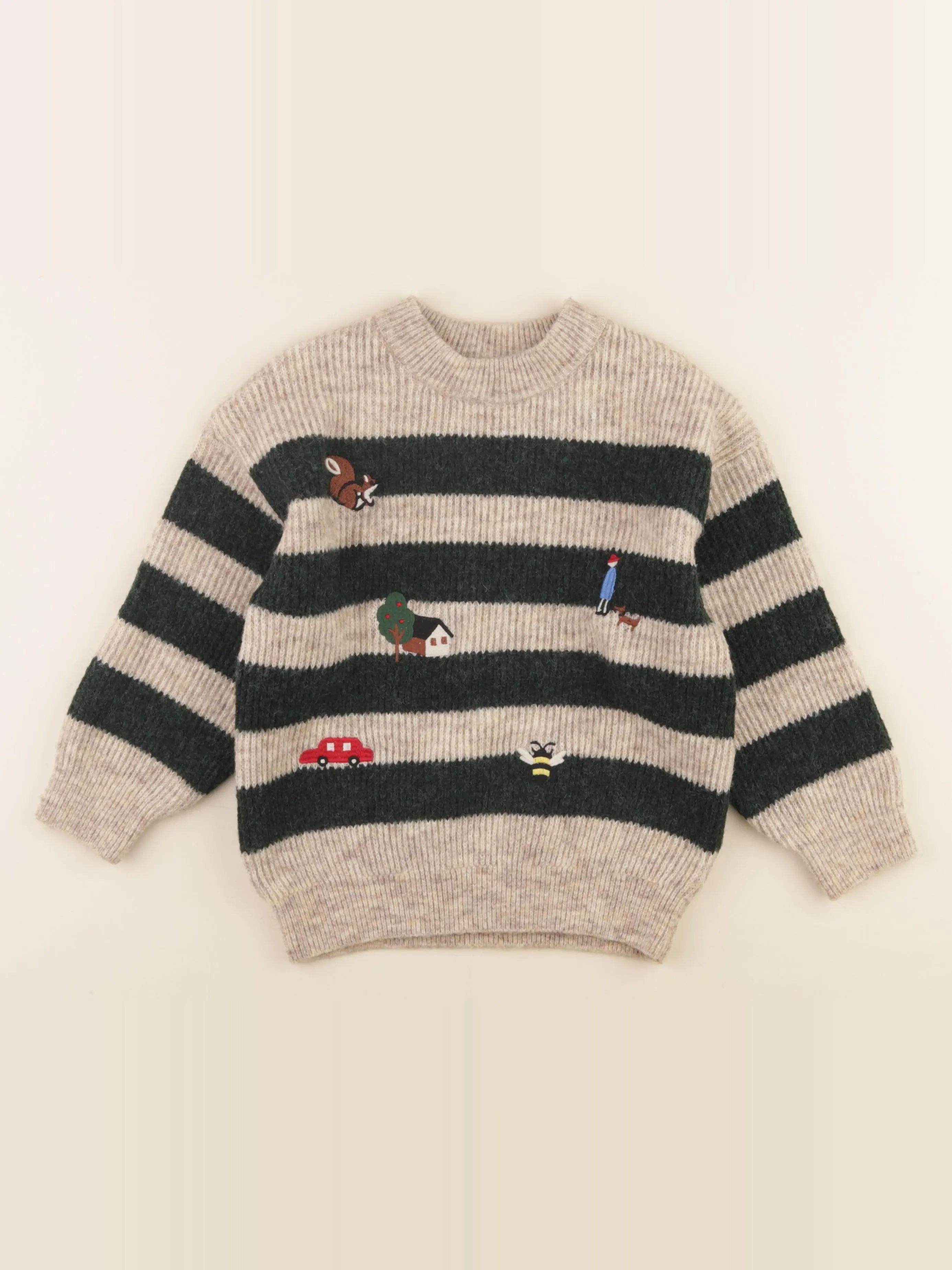 Zara - pull multicolore - 6 ans