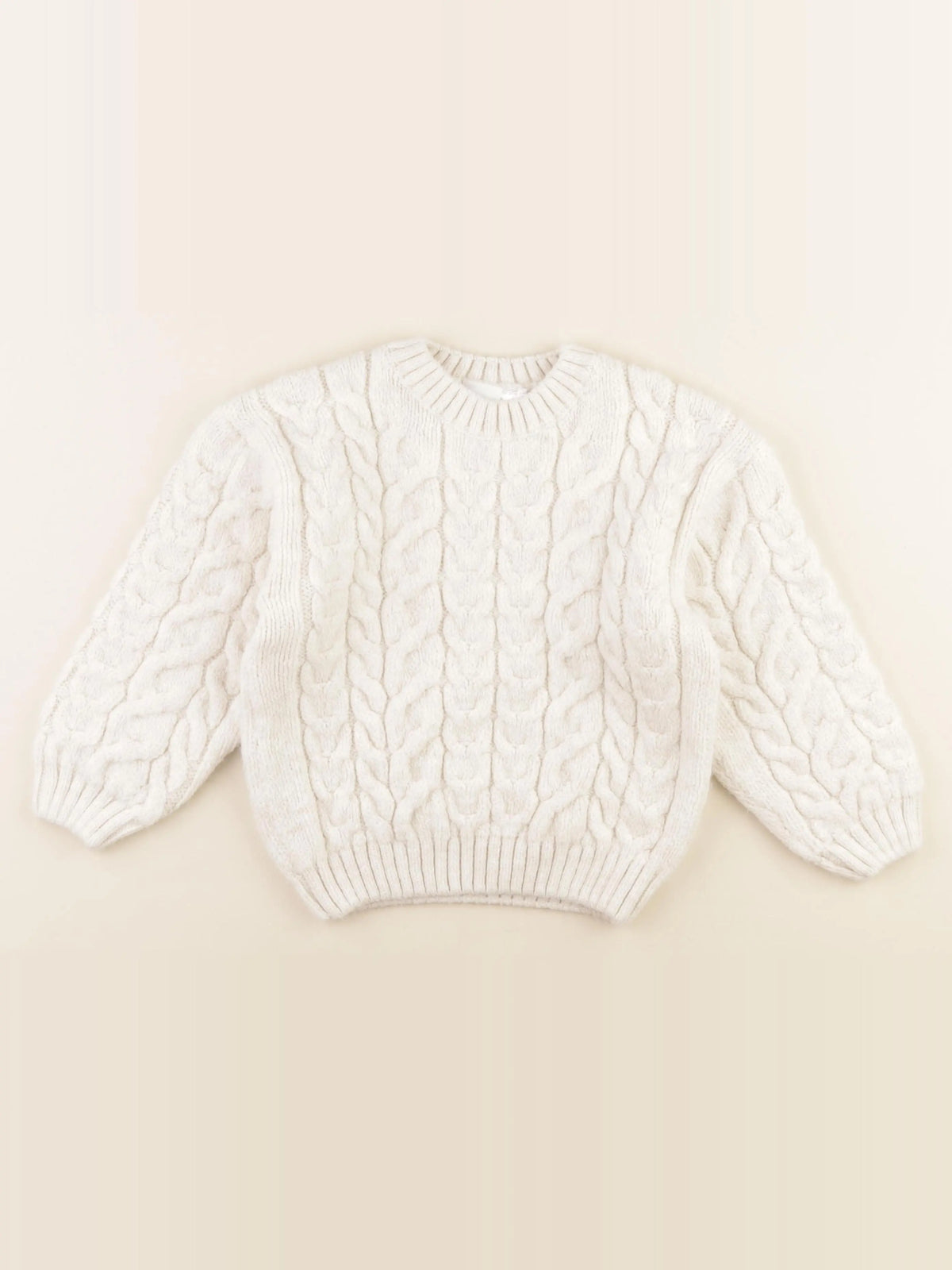 Zara - pull beige - 6 ans