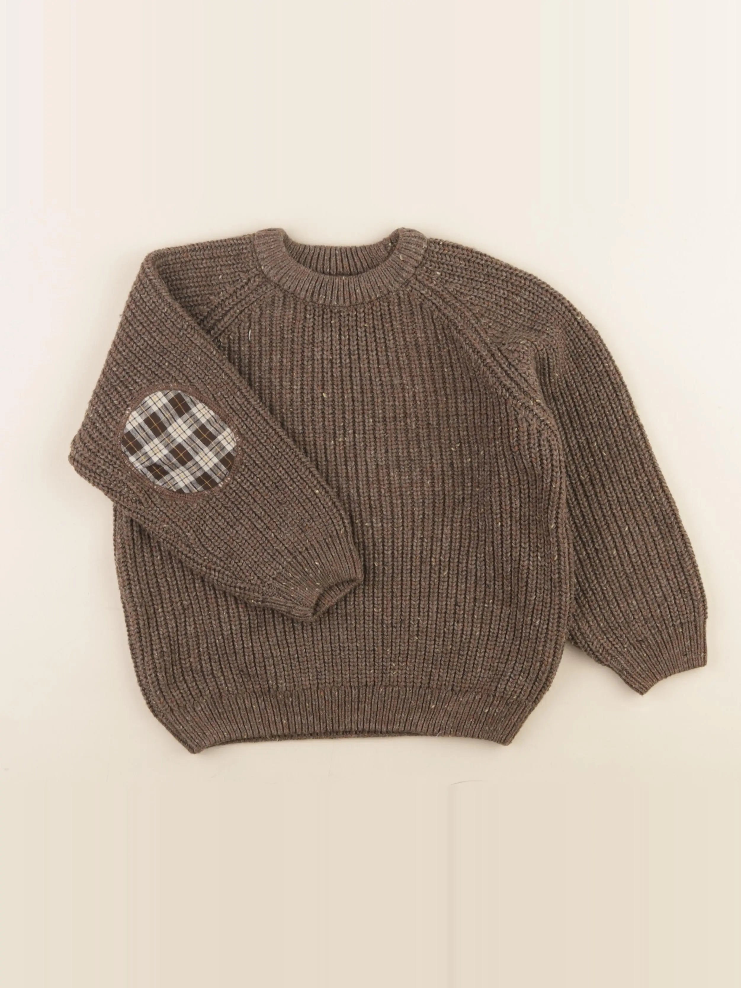 Zara - pull marron - 6 ans