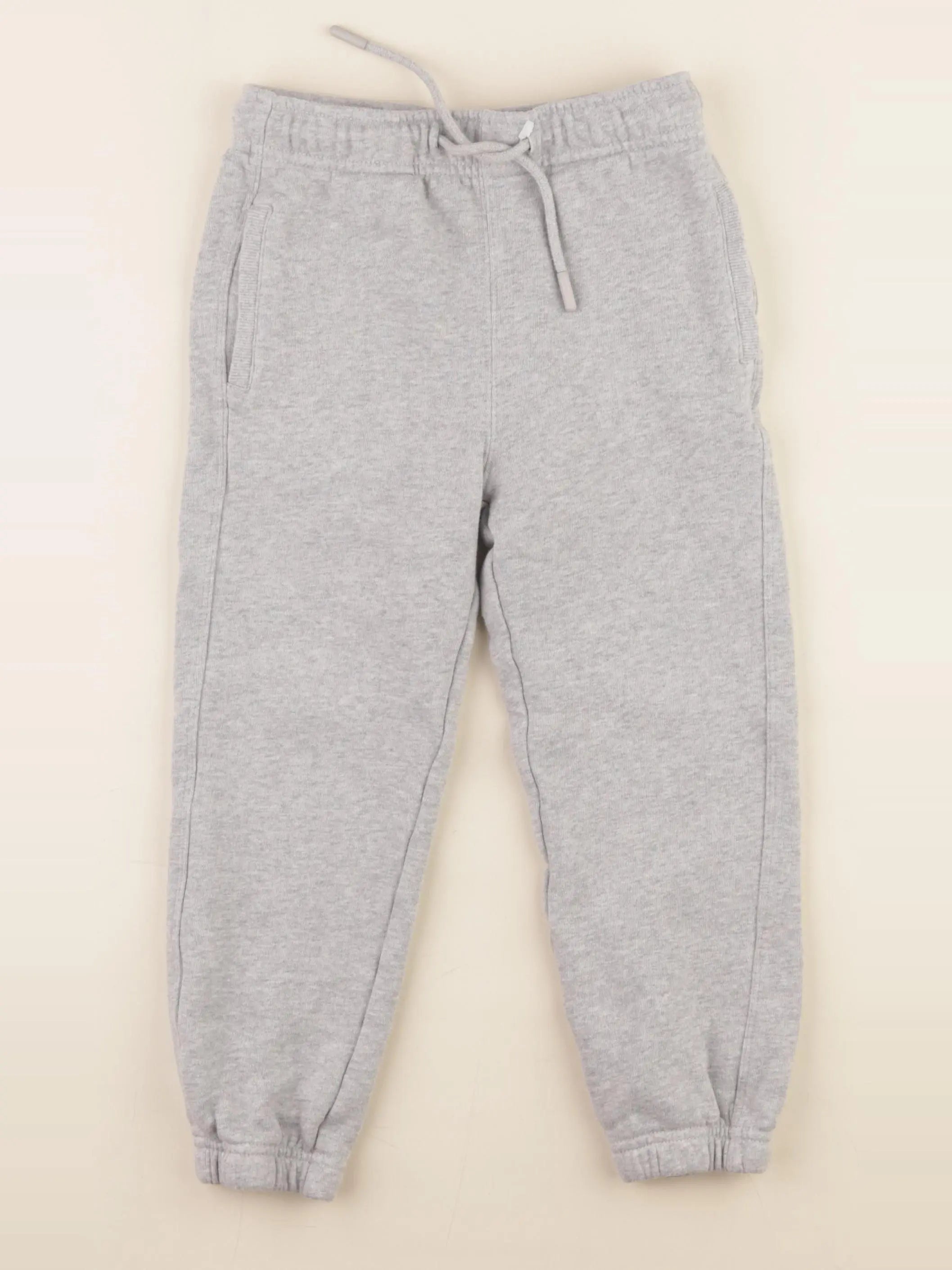 Monoprix - jogging doublé gris - 6 ans