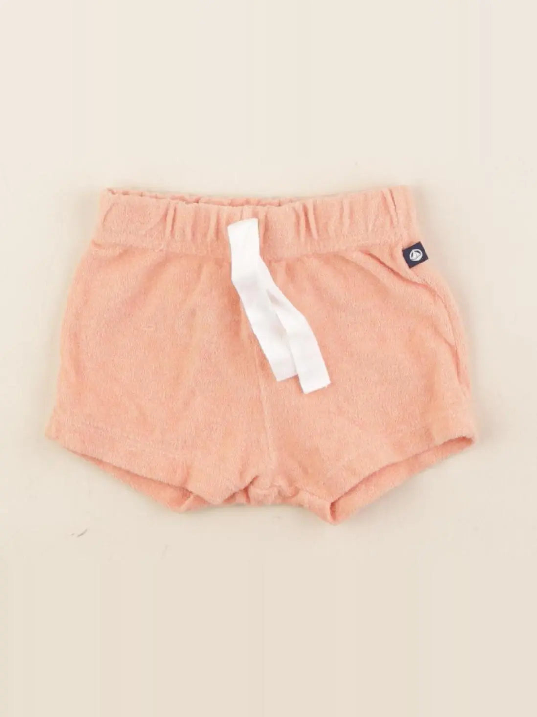 Petit Bateau - short orange - 3 mois