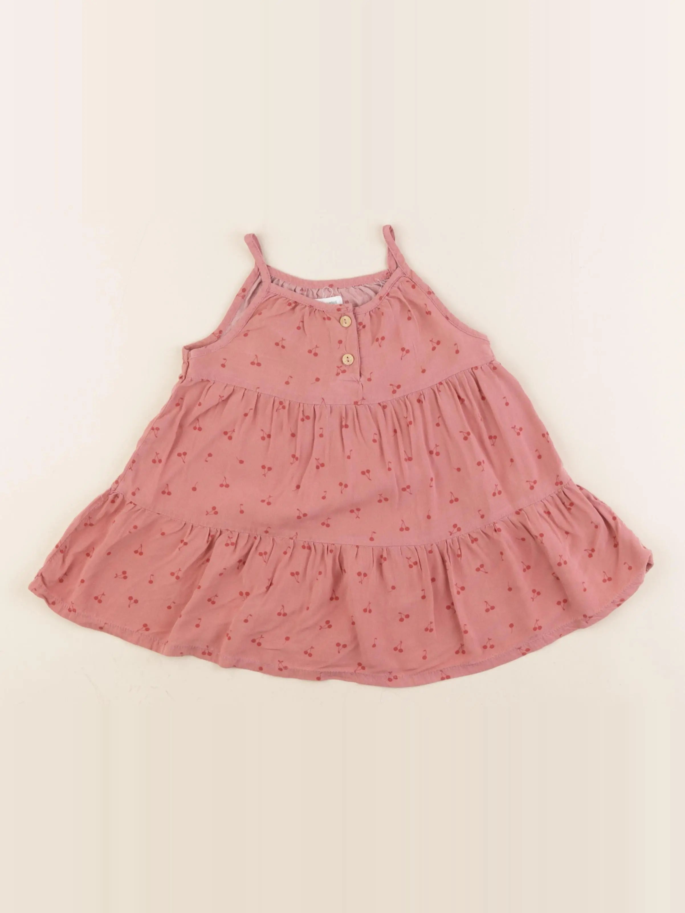 Vertbaudet - robe rose - 18 mois