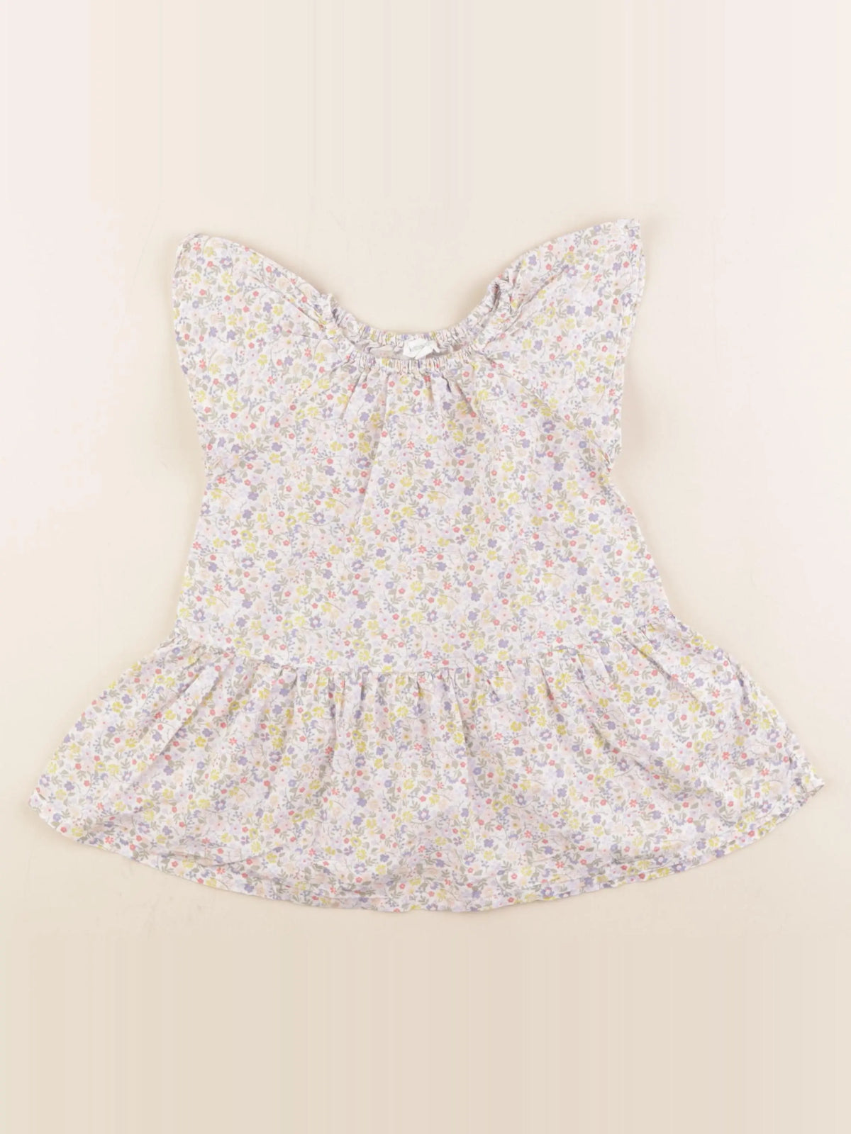 Vertbaudet - robe multicolore - 18 mois