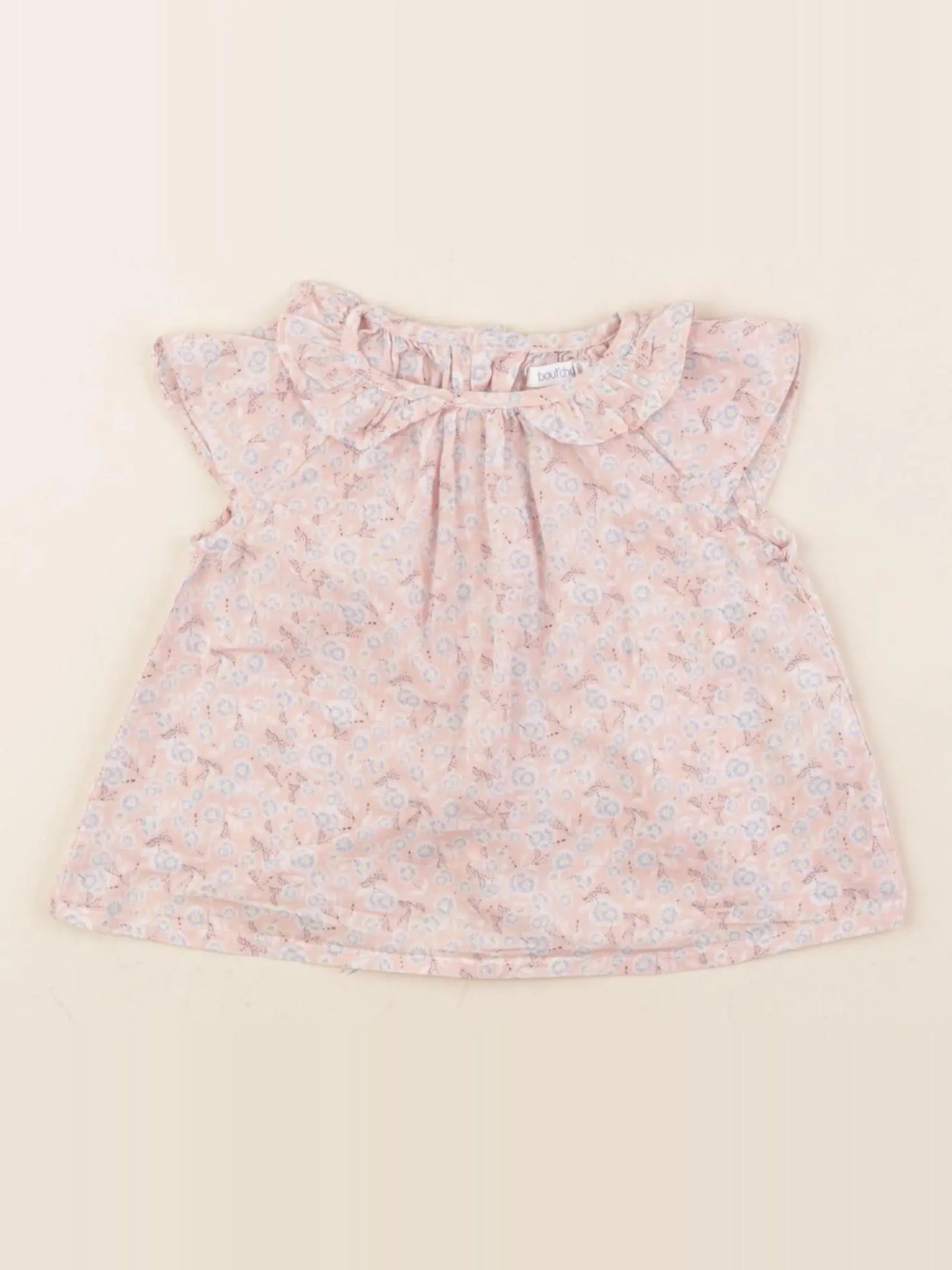 Boutchou - blouse rose - 3 mois