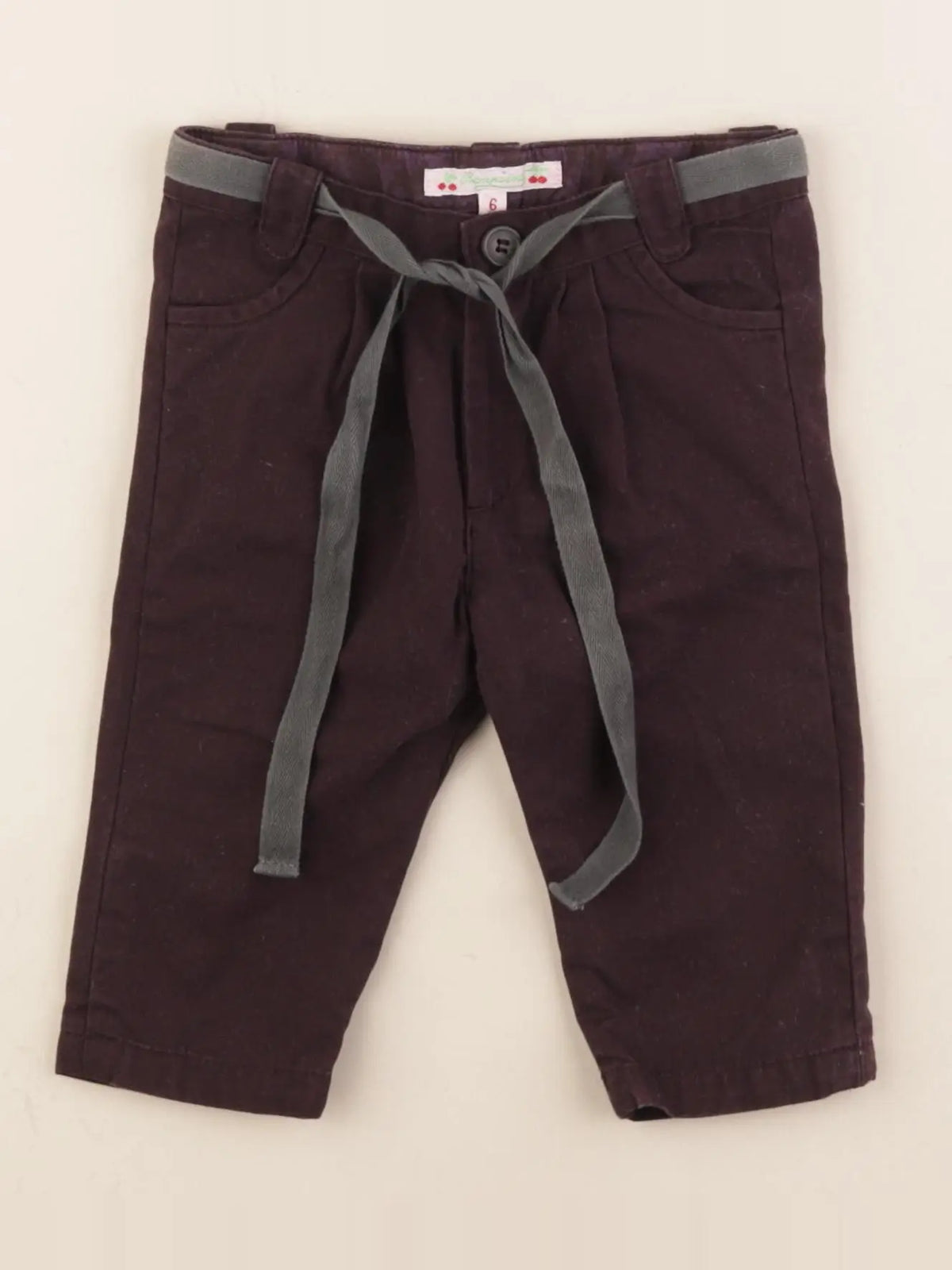 Bonpoint - pantalon violet - 6 mois
