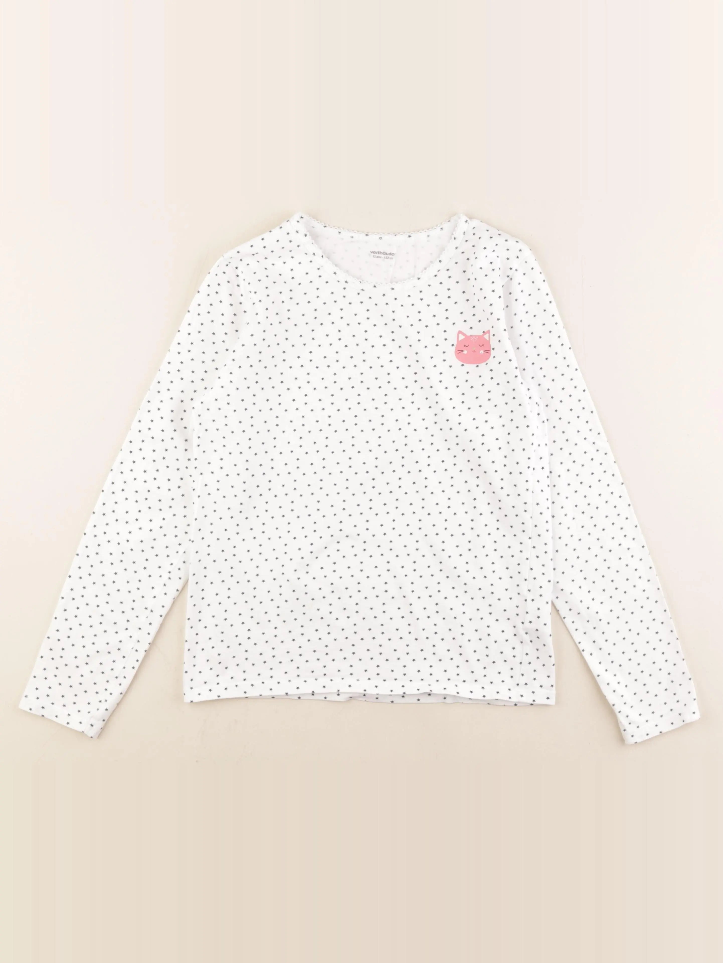 Vertbaudet - maillot de corps blanc - 12 ans