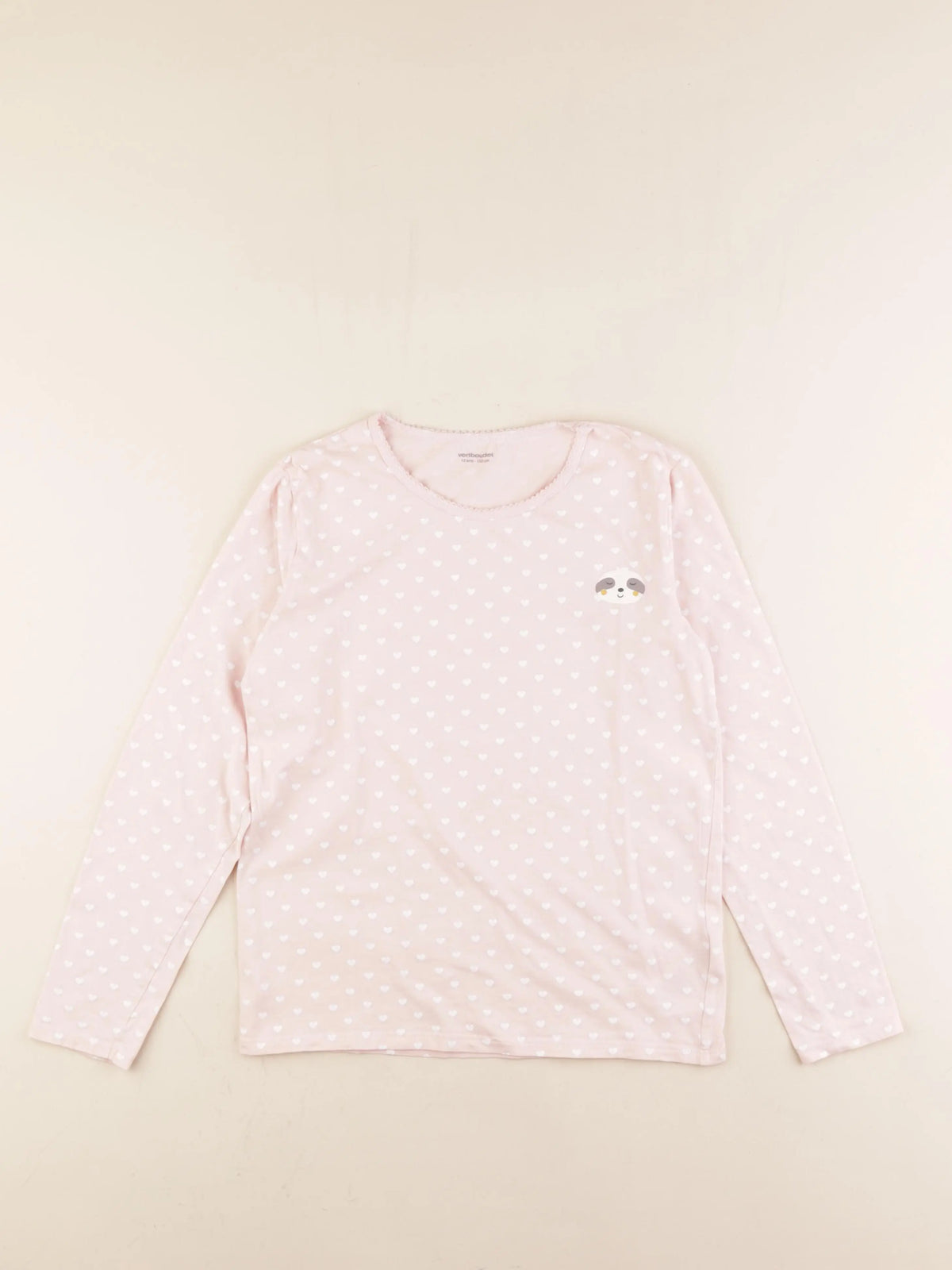 Vertbaudet - maillot de corps rose - 12 ans