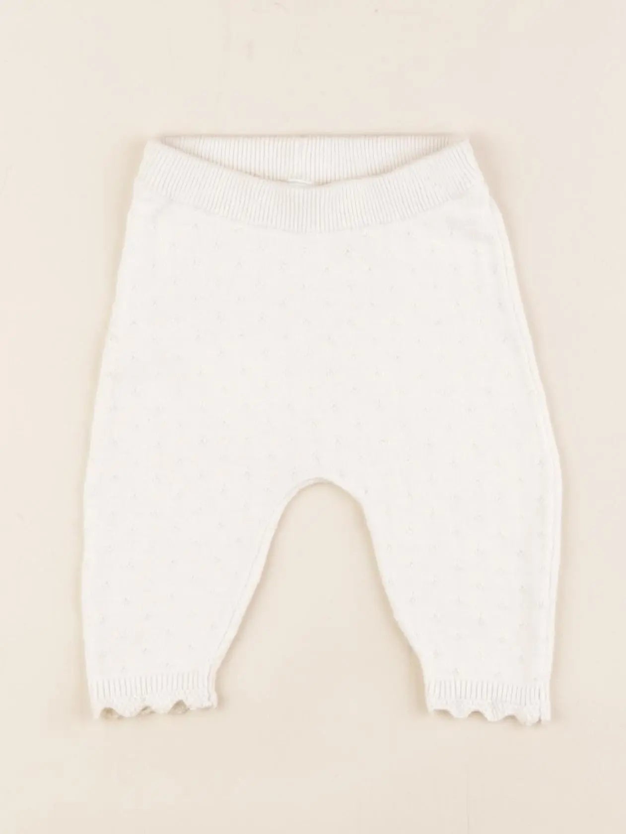 H&M - sarouel beige - 3 mois