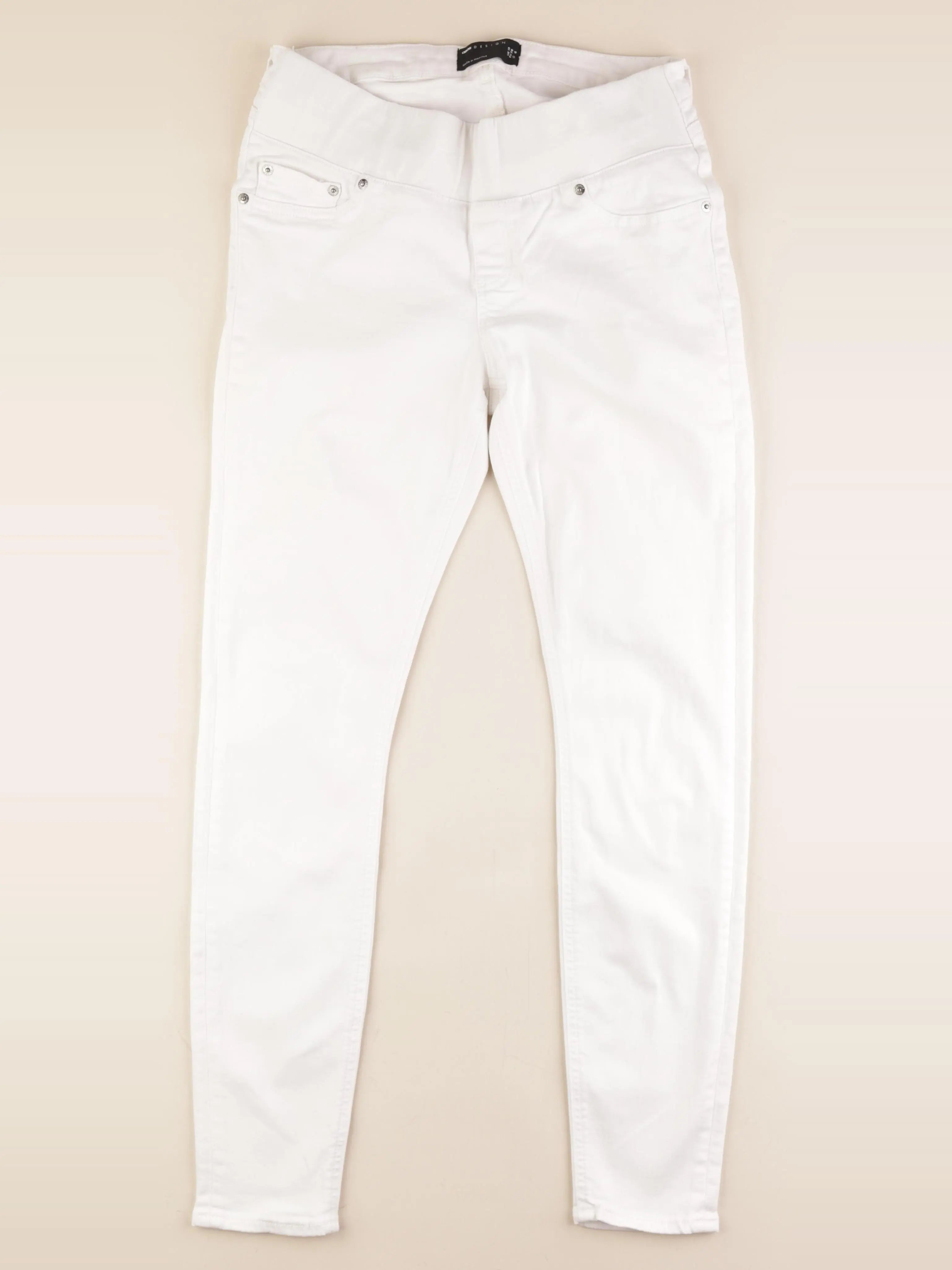 Asos - jean grossesse blanc - 38