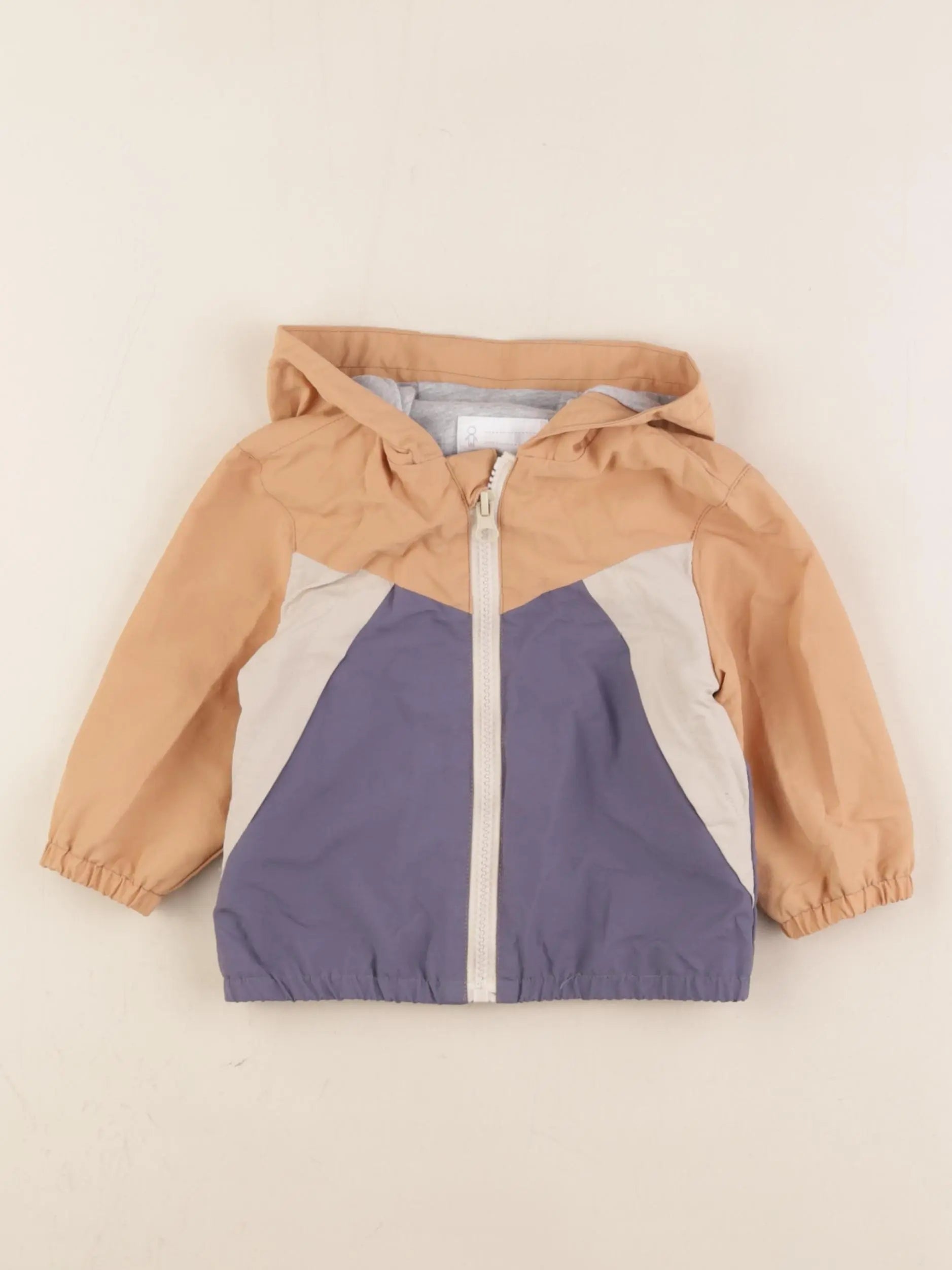 Vertbaudet - veste doublé multicolore - 9 mois