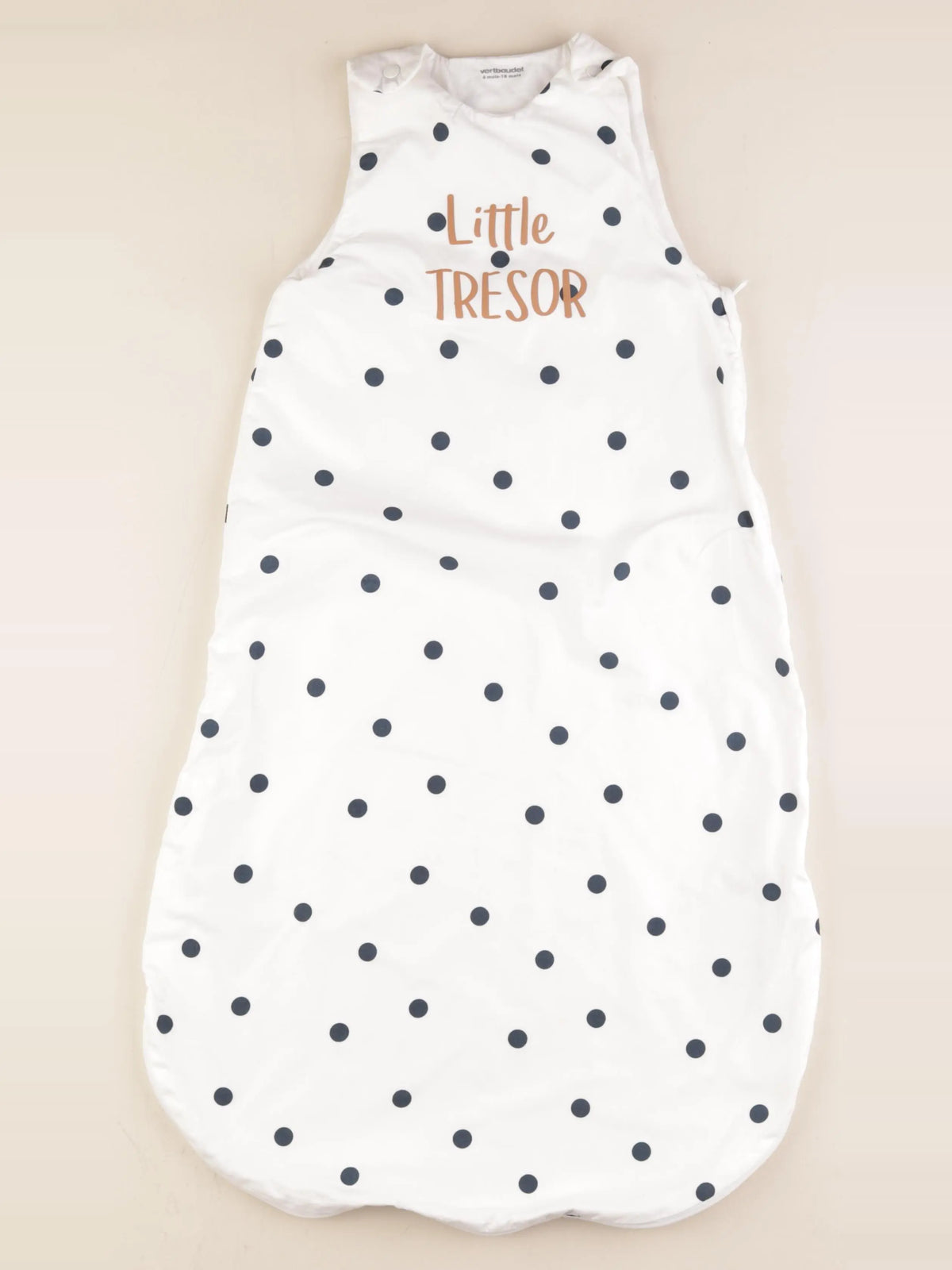 Vertbaudet - gigoteuse TOG 1 blanc - 6/18 mois