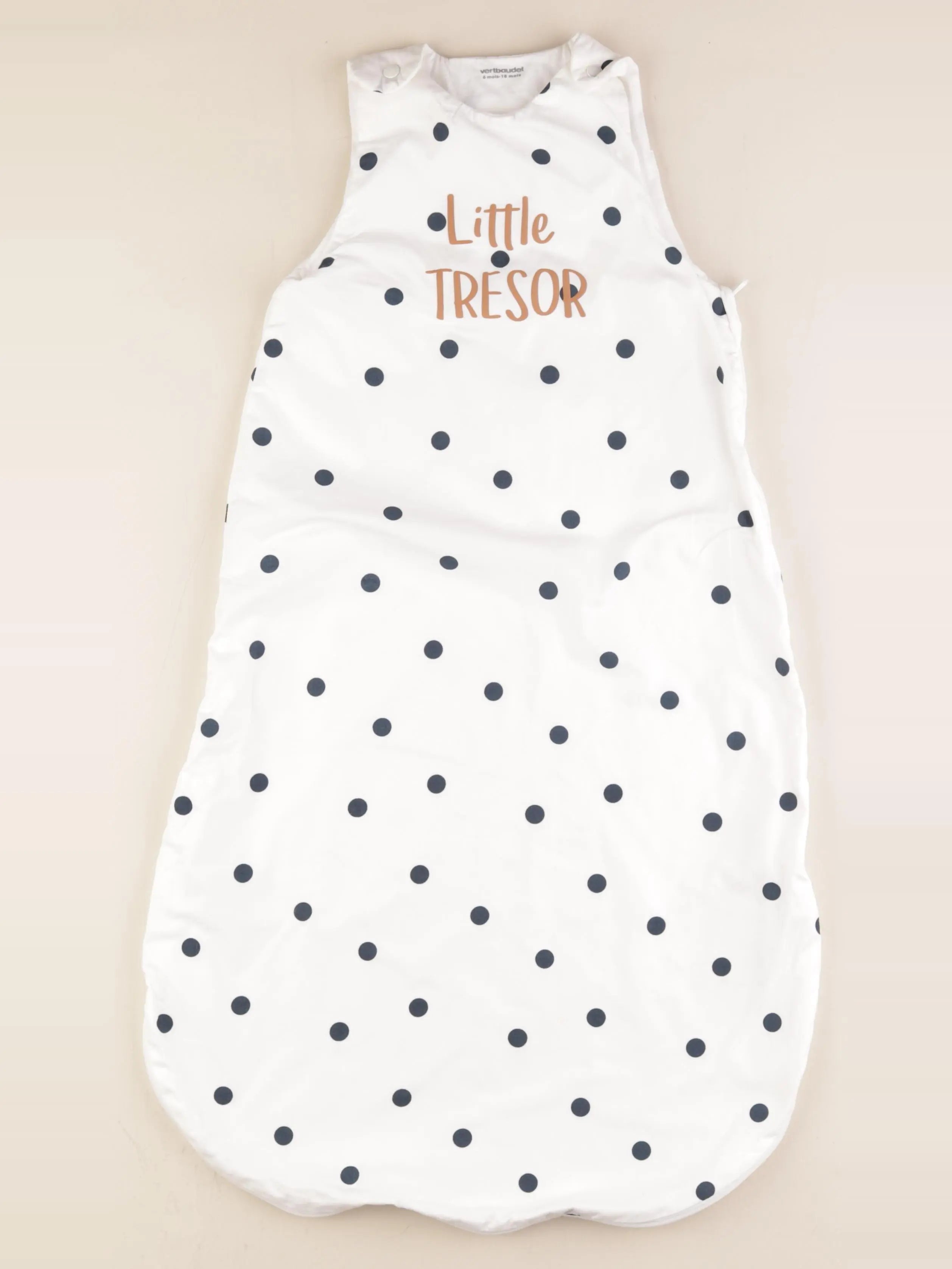 Vertbaudet - gigoteuse TOG 1 blanc - 6/18 mois